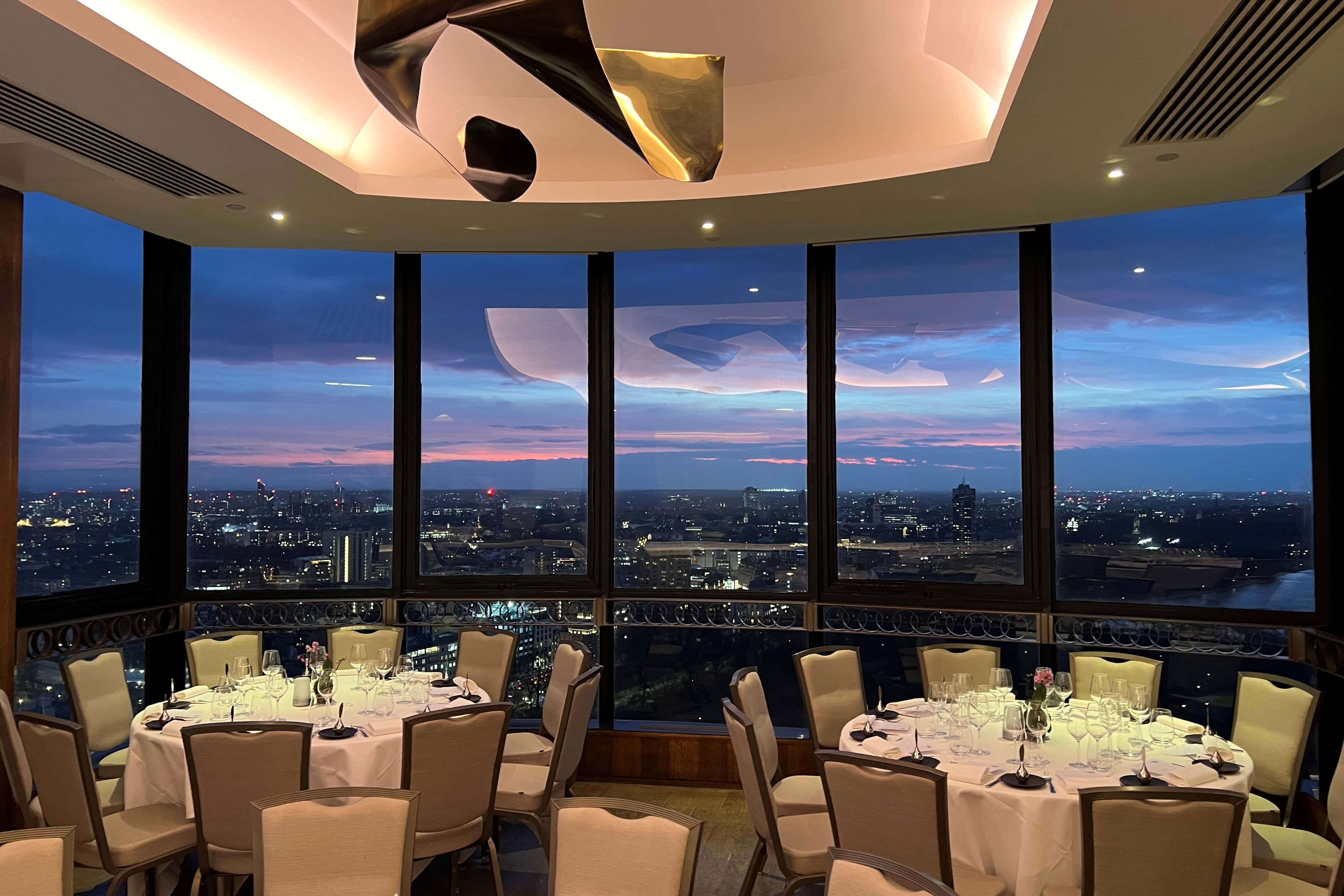 The Balcony - semi-private dining area 2