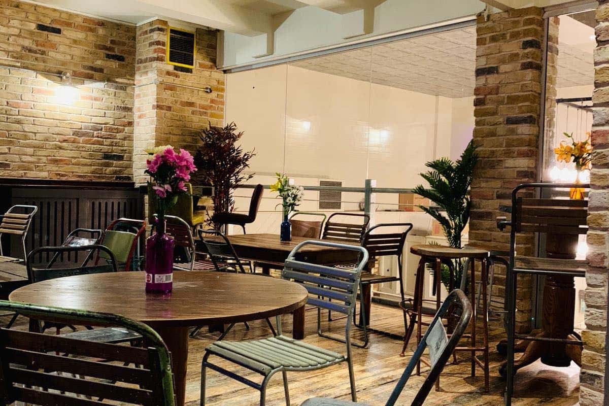 The Actress & Bishop Upper level- Corporate. 1