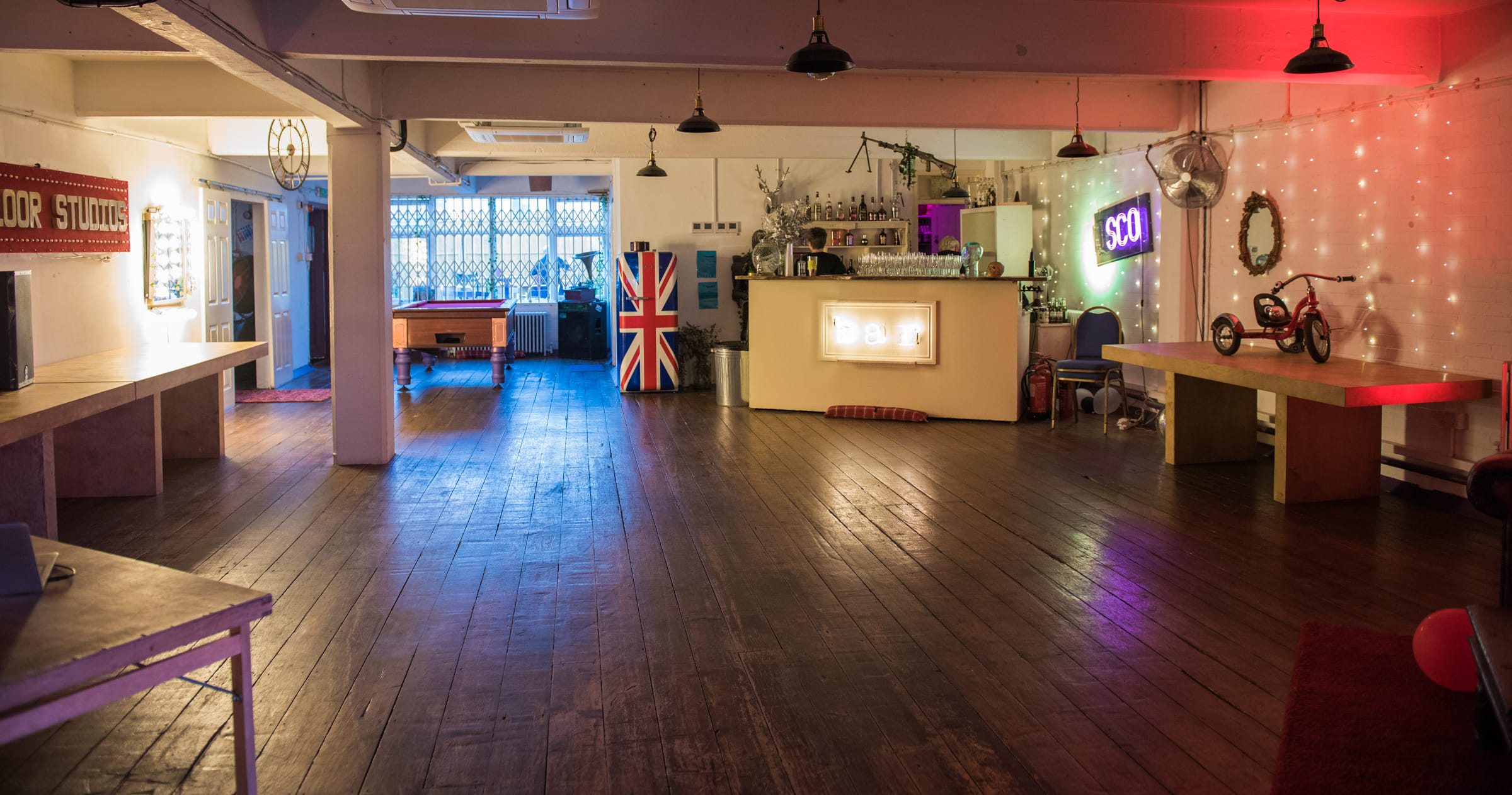 4th Floor (two adjoining studios with roof top terrace)  23