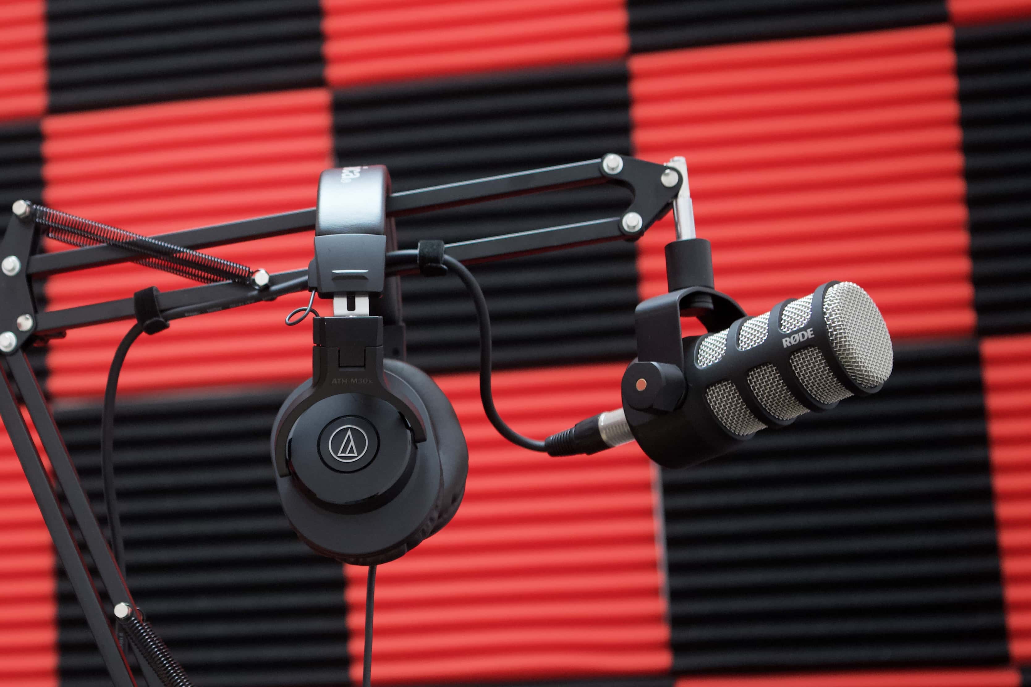 Red Record Podcast Studio 1