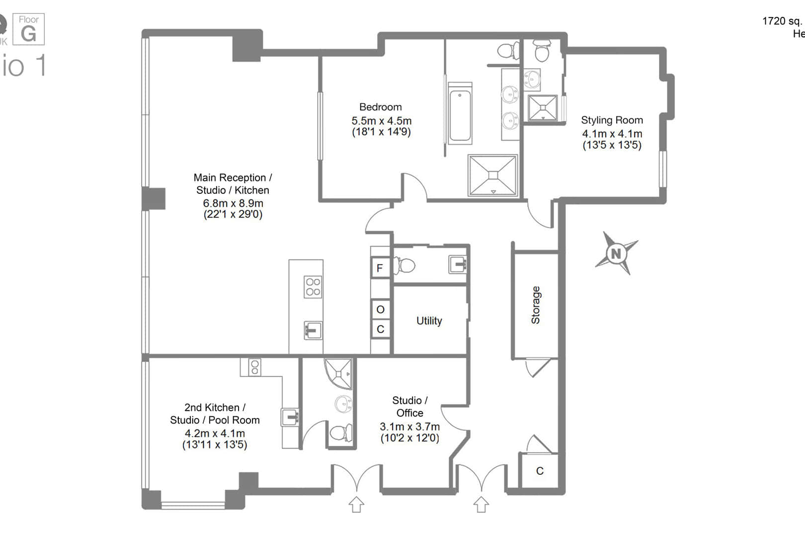 Studio 1 Apartment 43