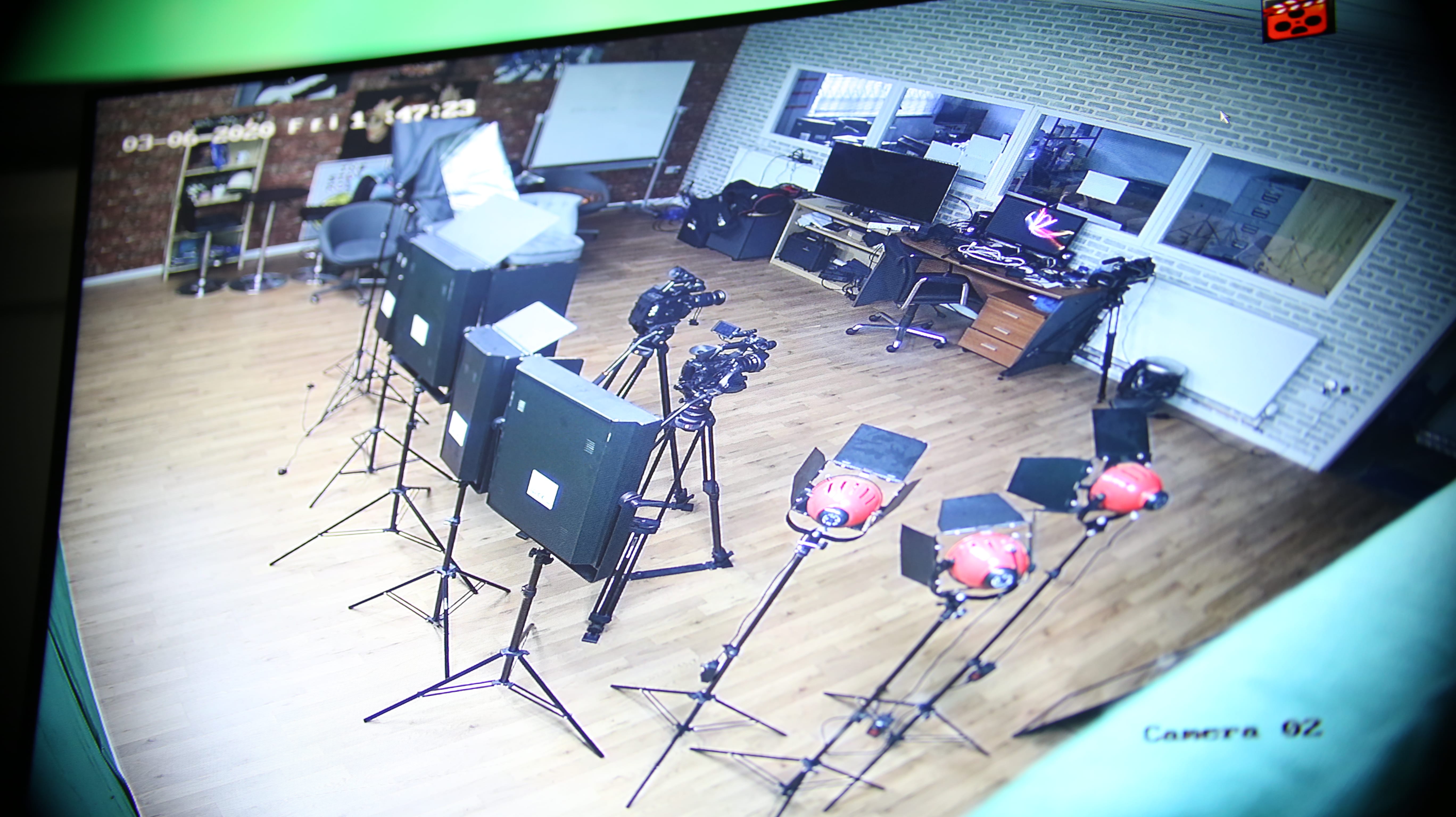 Green screen studio 1