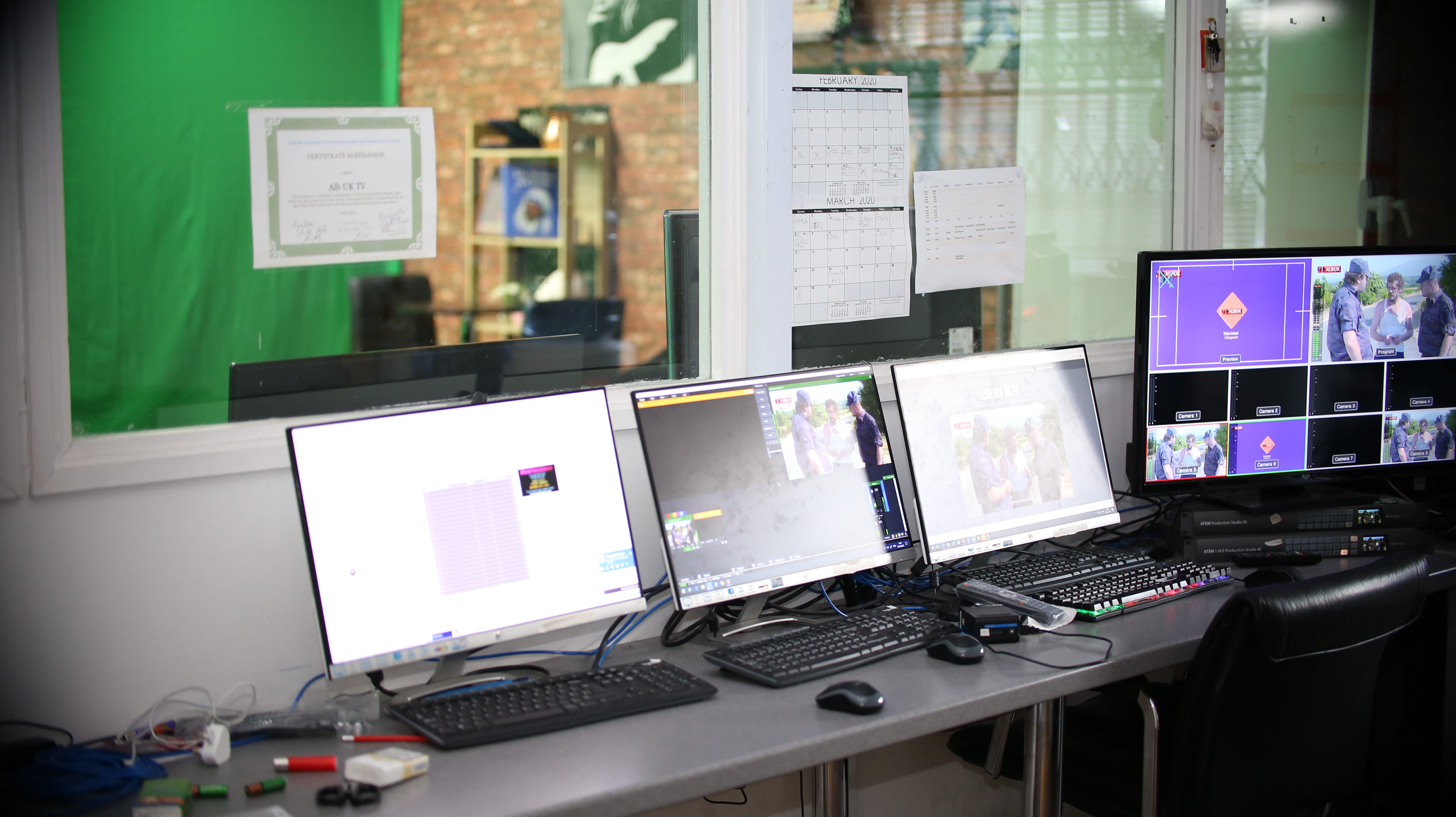 Green screen studio 3