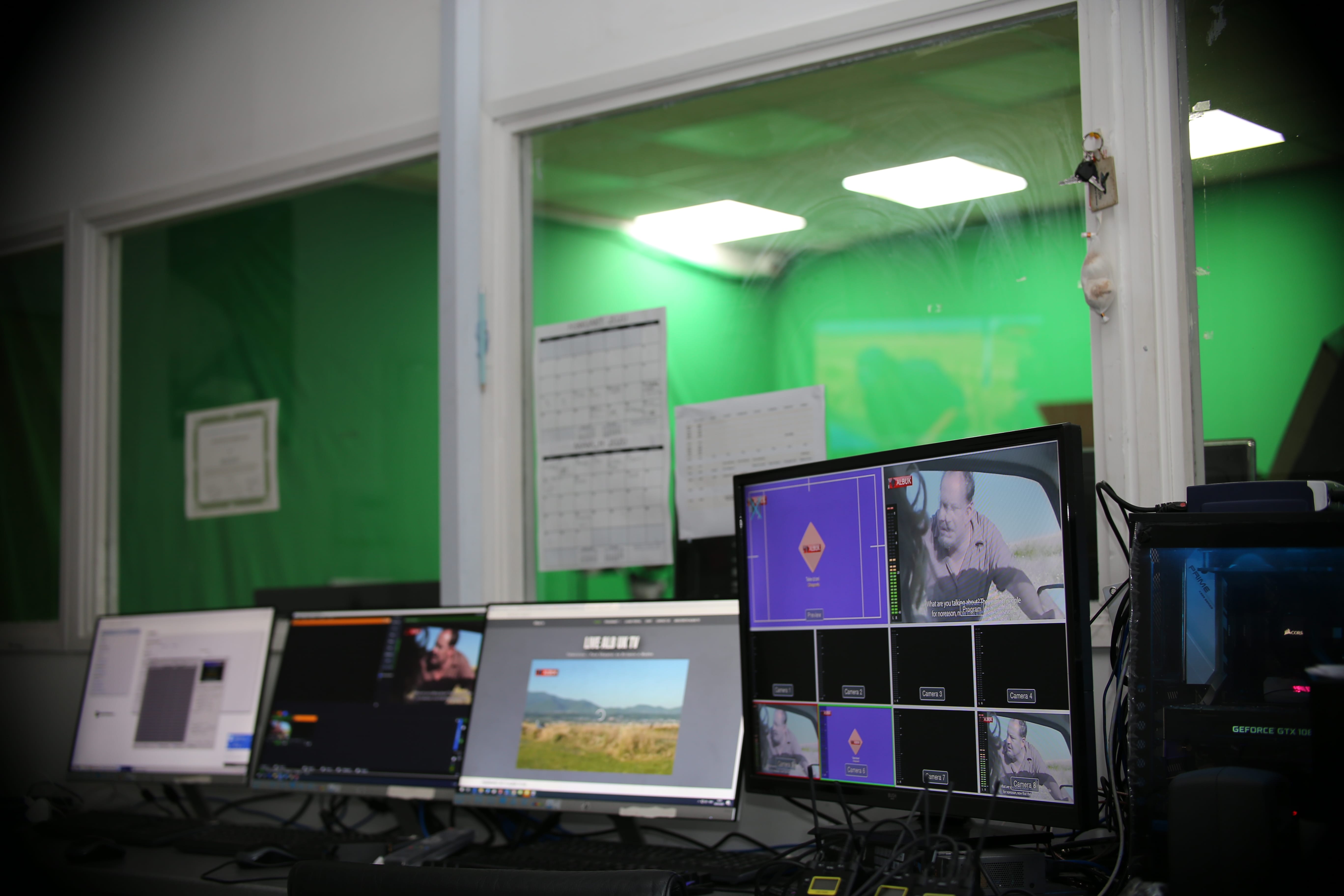 Green screen studio 4