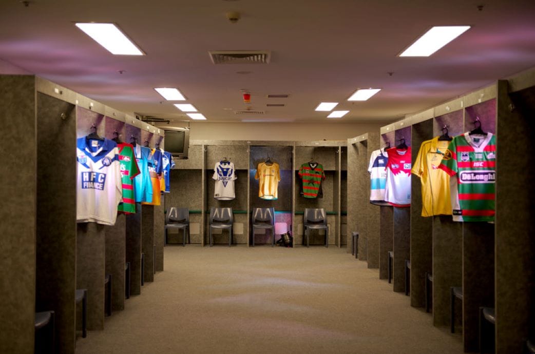 Change Rooms & Warm Up Rooms 1