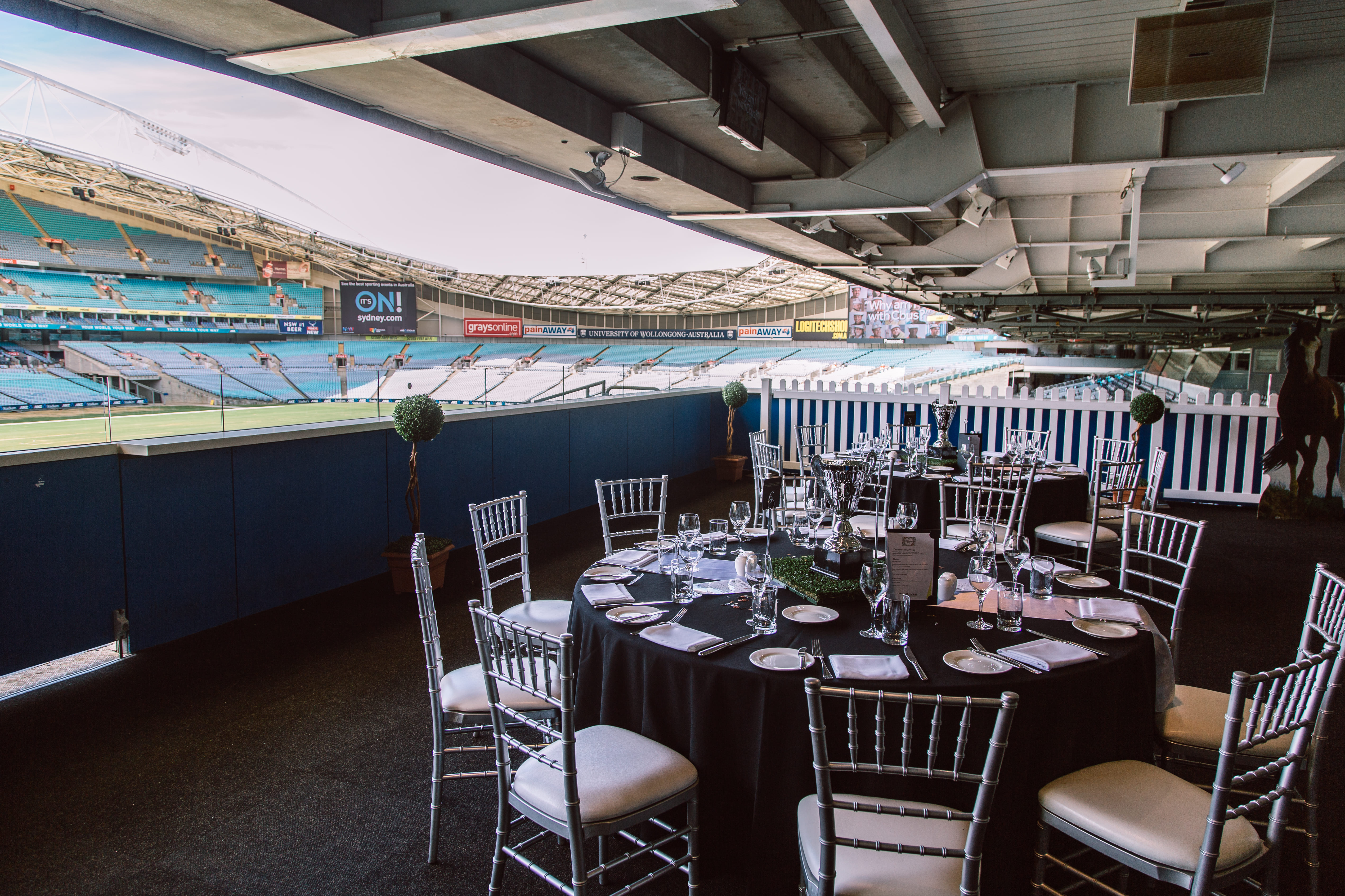 South West Terrace (Sin Bin) & North West Terrace (Cauldron) 5