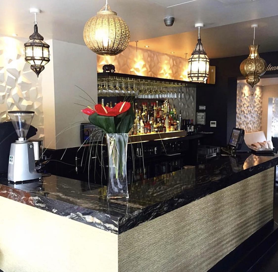 Ground floor bar and outdoor area. Upstairs VIP and Roof Terrace 5