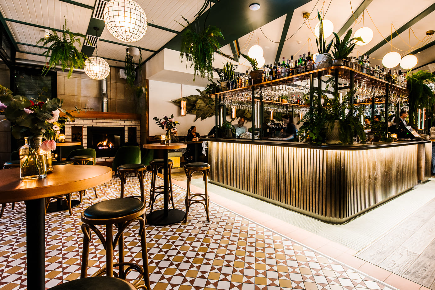 Balcony & Fireplace 2