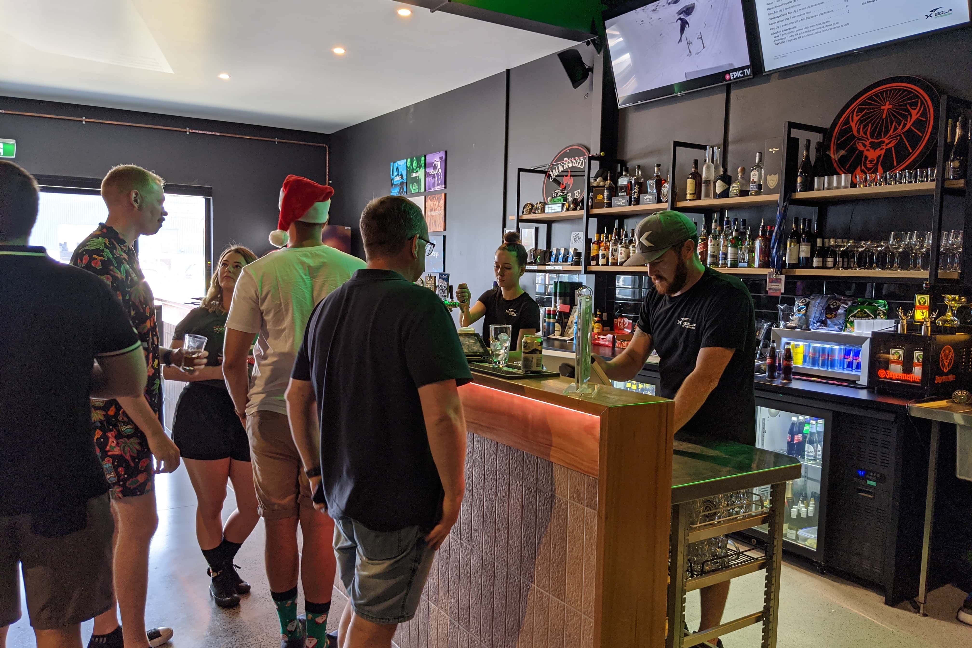 Indoor Golf Simulator and Bar 2