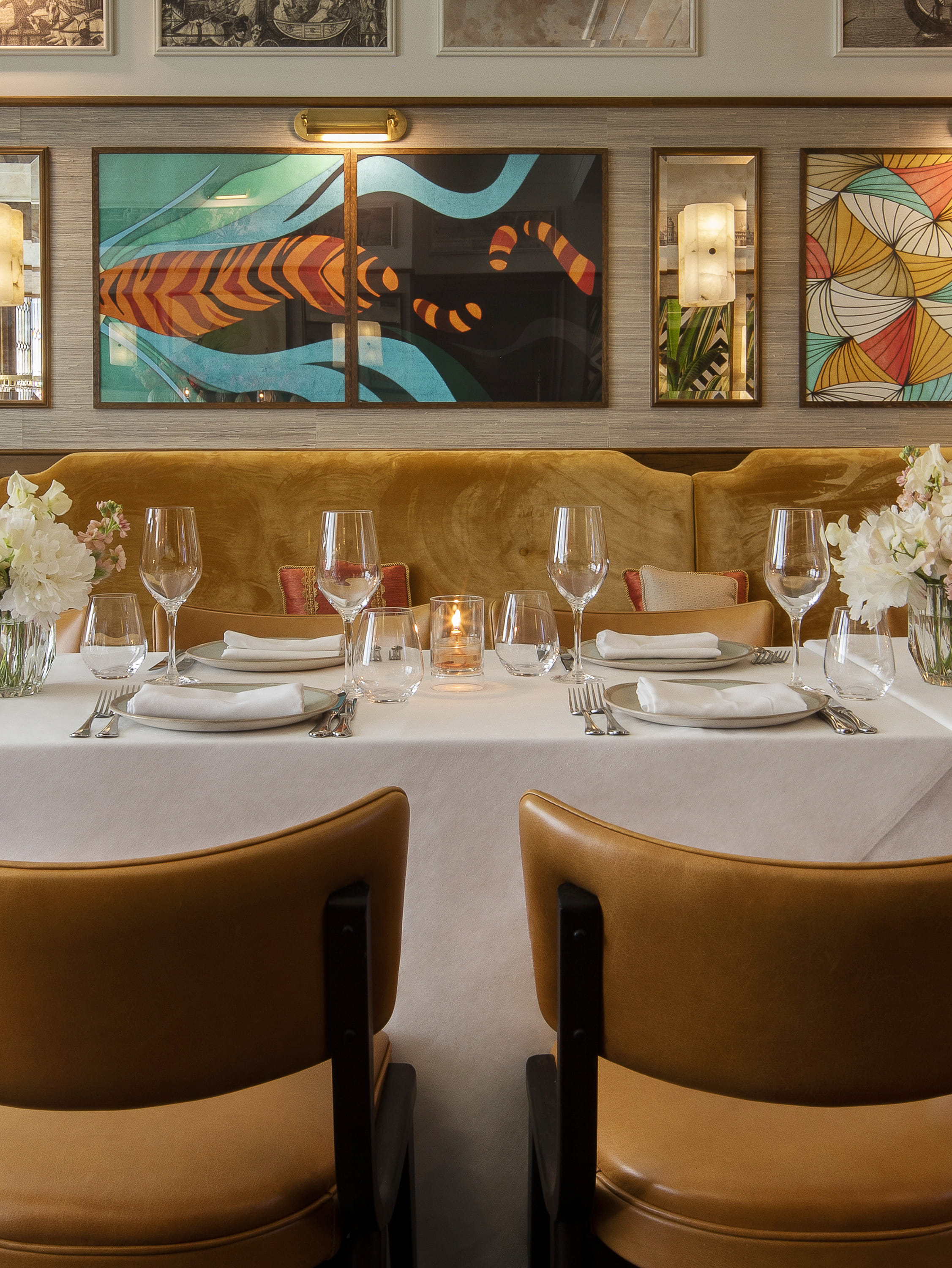 Private dining room at Zaika 1