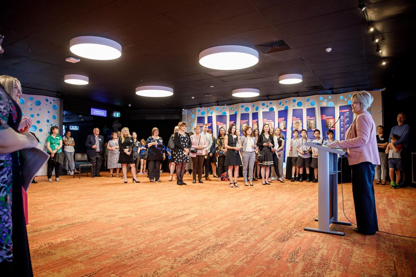 Chevron Science Theatre & Foyer Area 