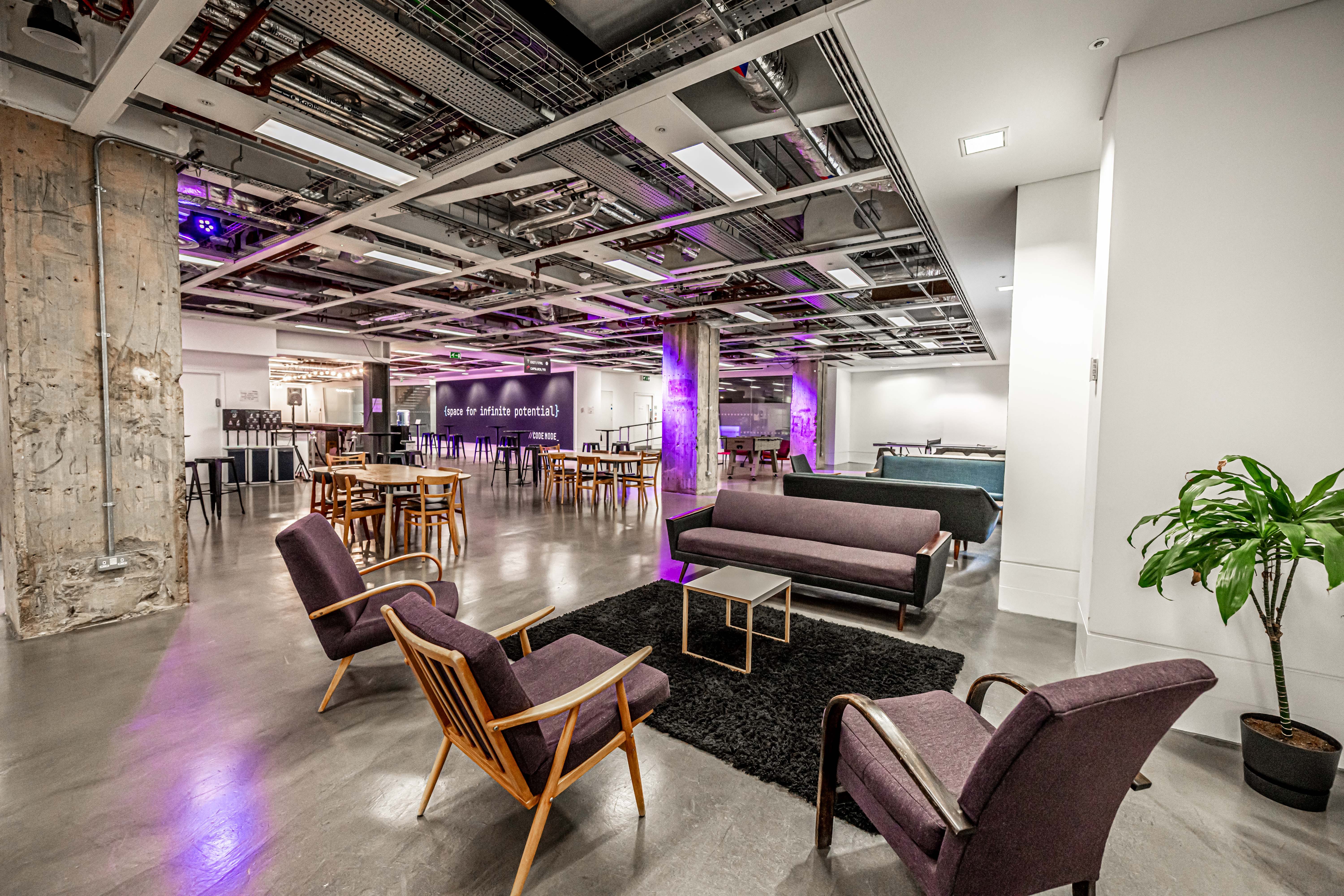 Ctrl (main room) & ESCape (breakout/catering area) 10