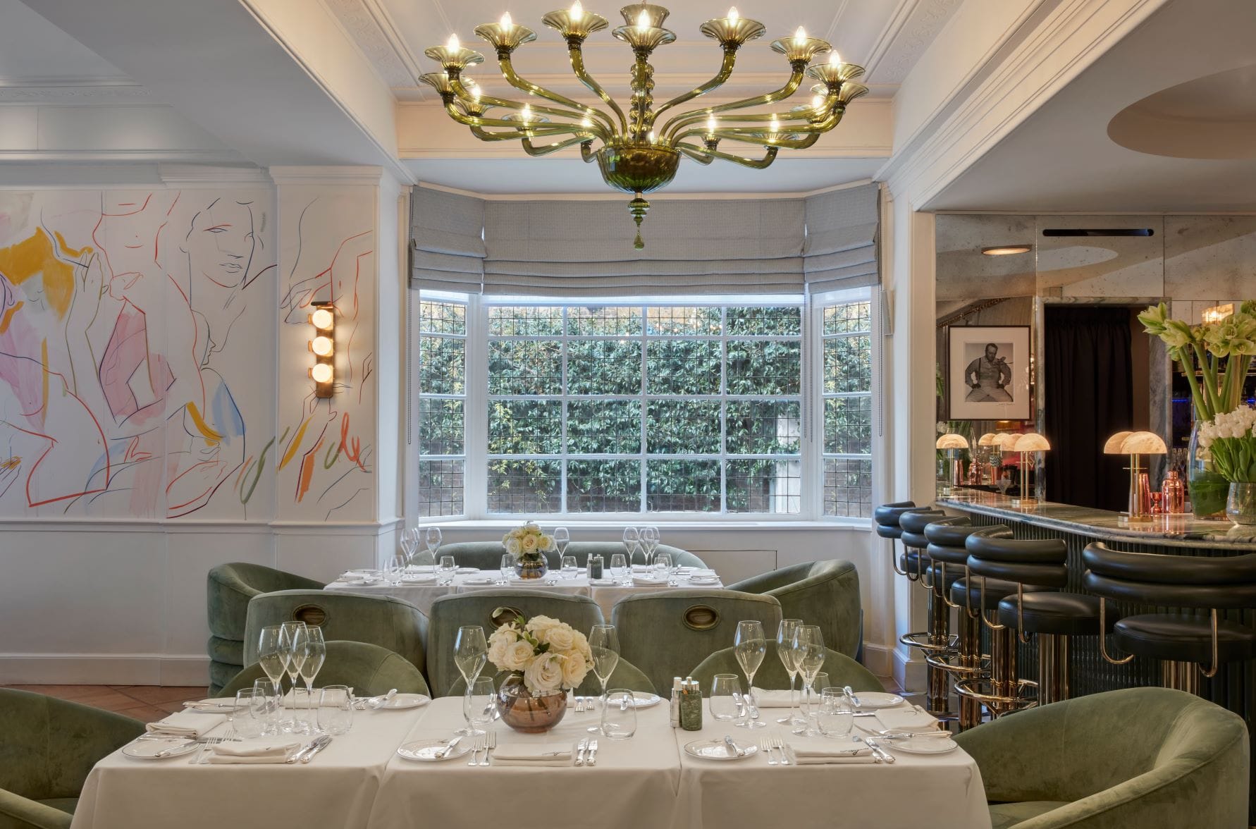 The Mural Bar at Langan's 3