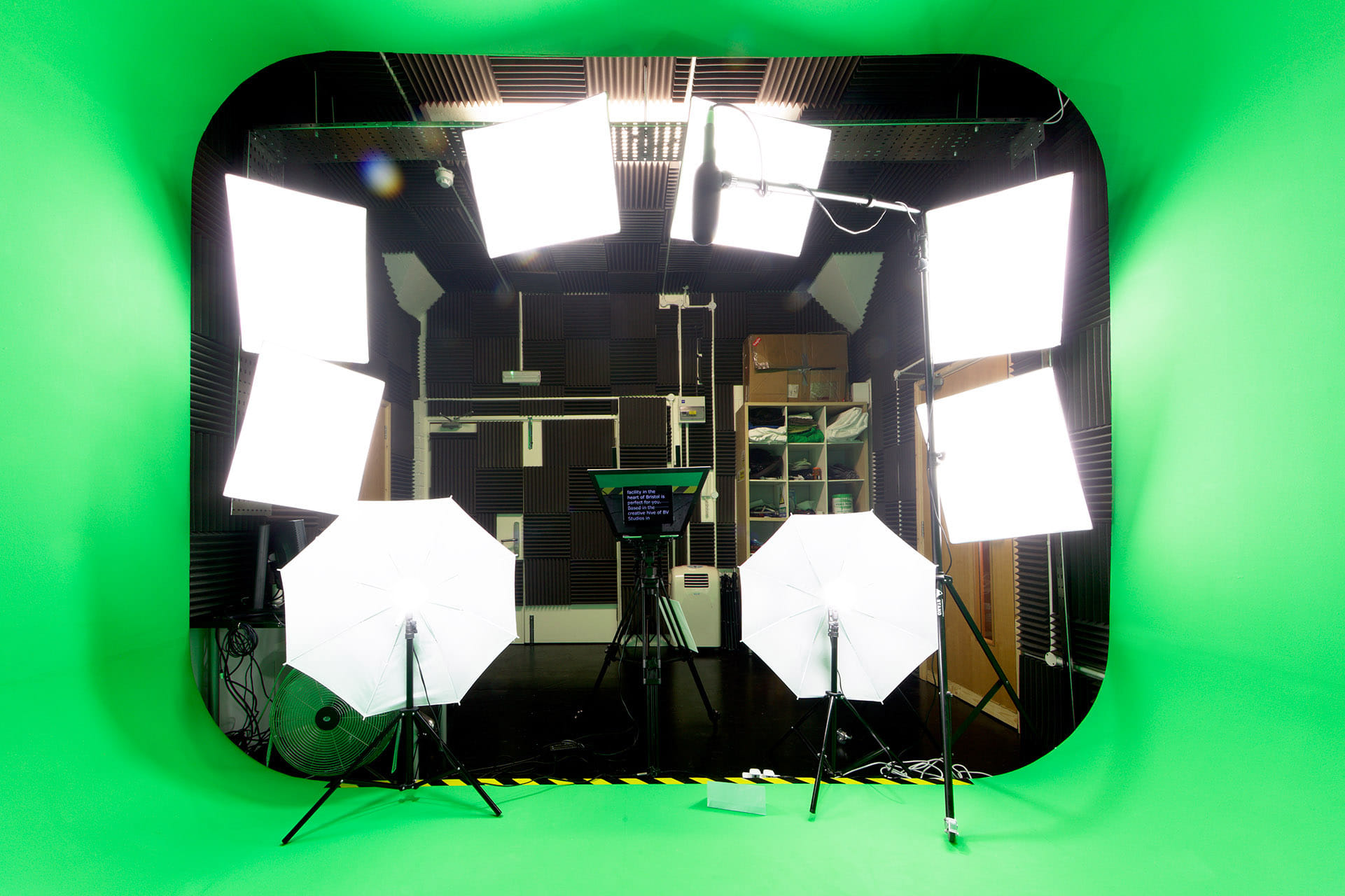 Studio Two  |  Green Screen Infinity Cove 1