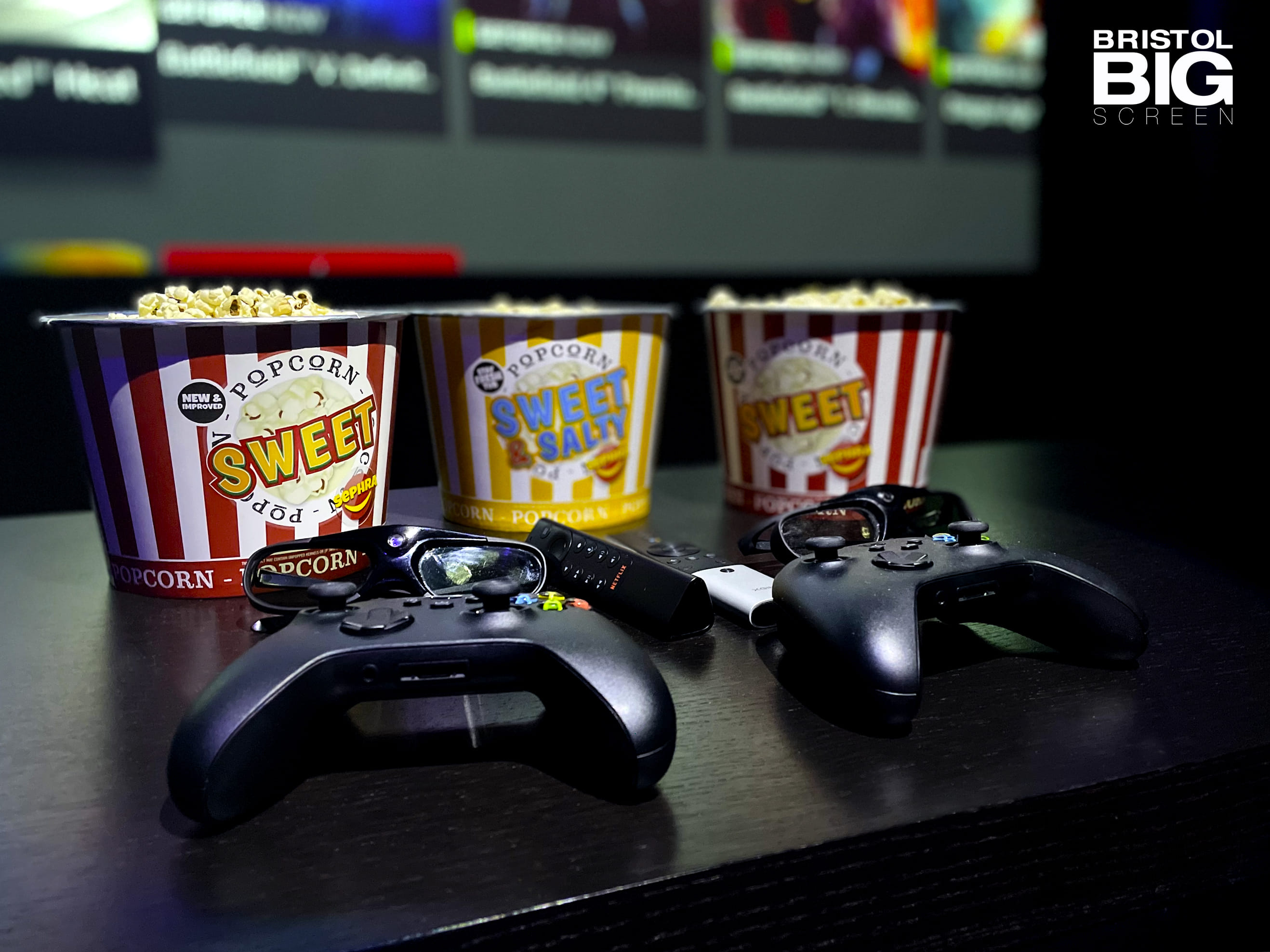 Bristol Big Screen: Screening Room | 200" 4K HDR10 3D Dolby Atmos 25