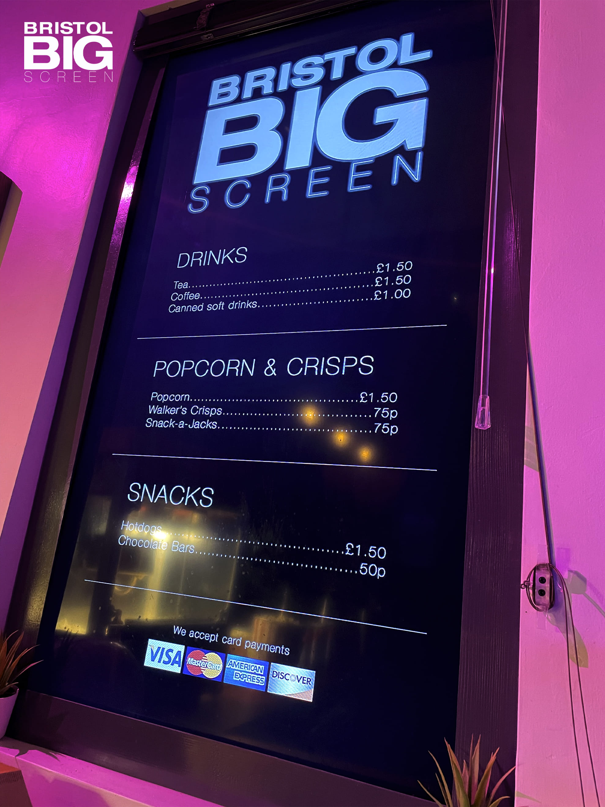 Bristol Big Screen: Screening Room | 200" 4K HDR10 3D Dolby Atmos 17