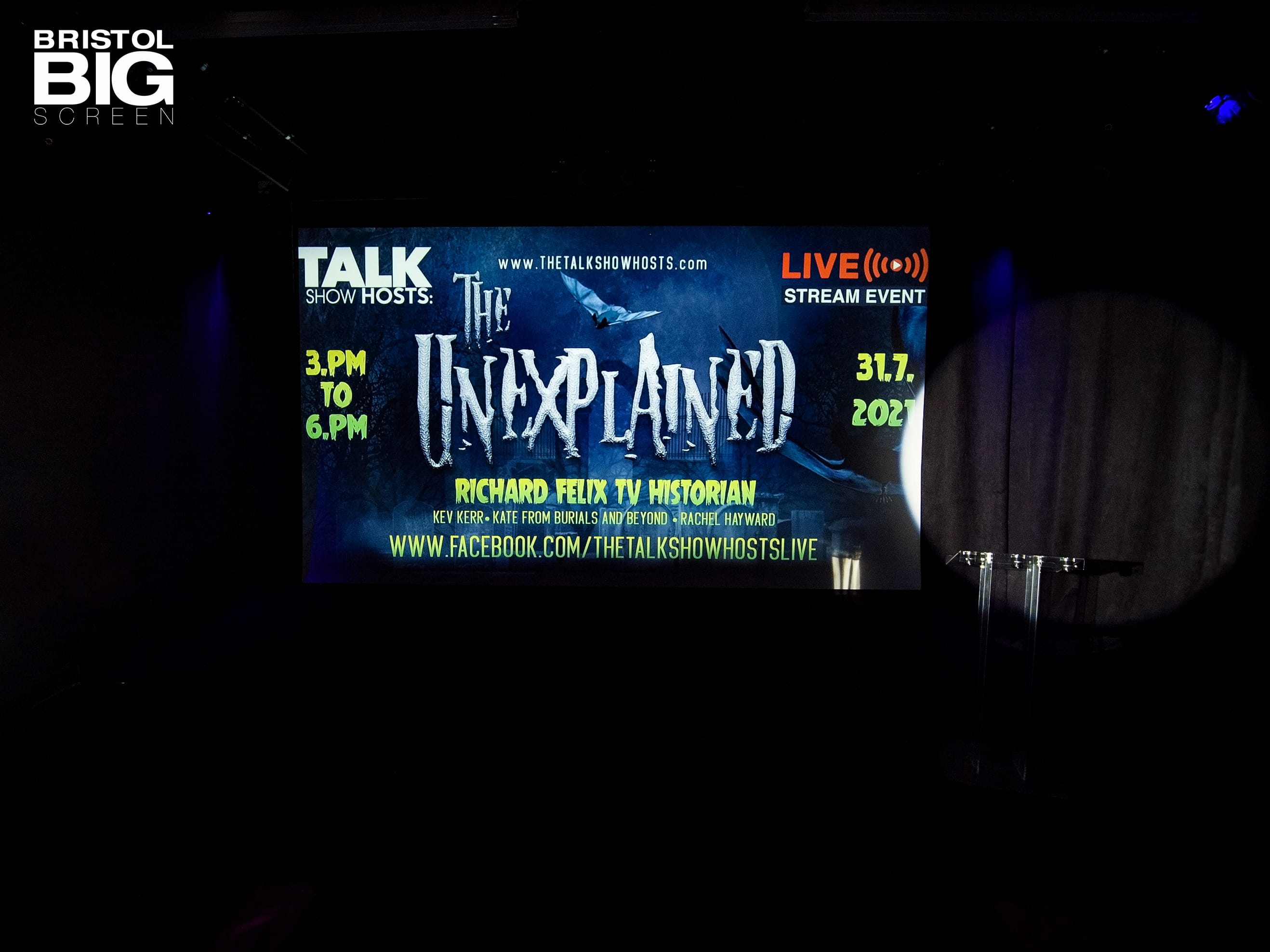 Bristol Big Screen: Screening Room | 200" 4K HDR10 3D Dolby Atmos 9