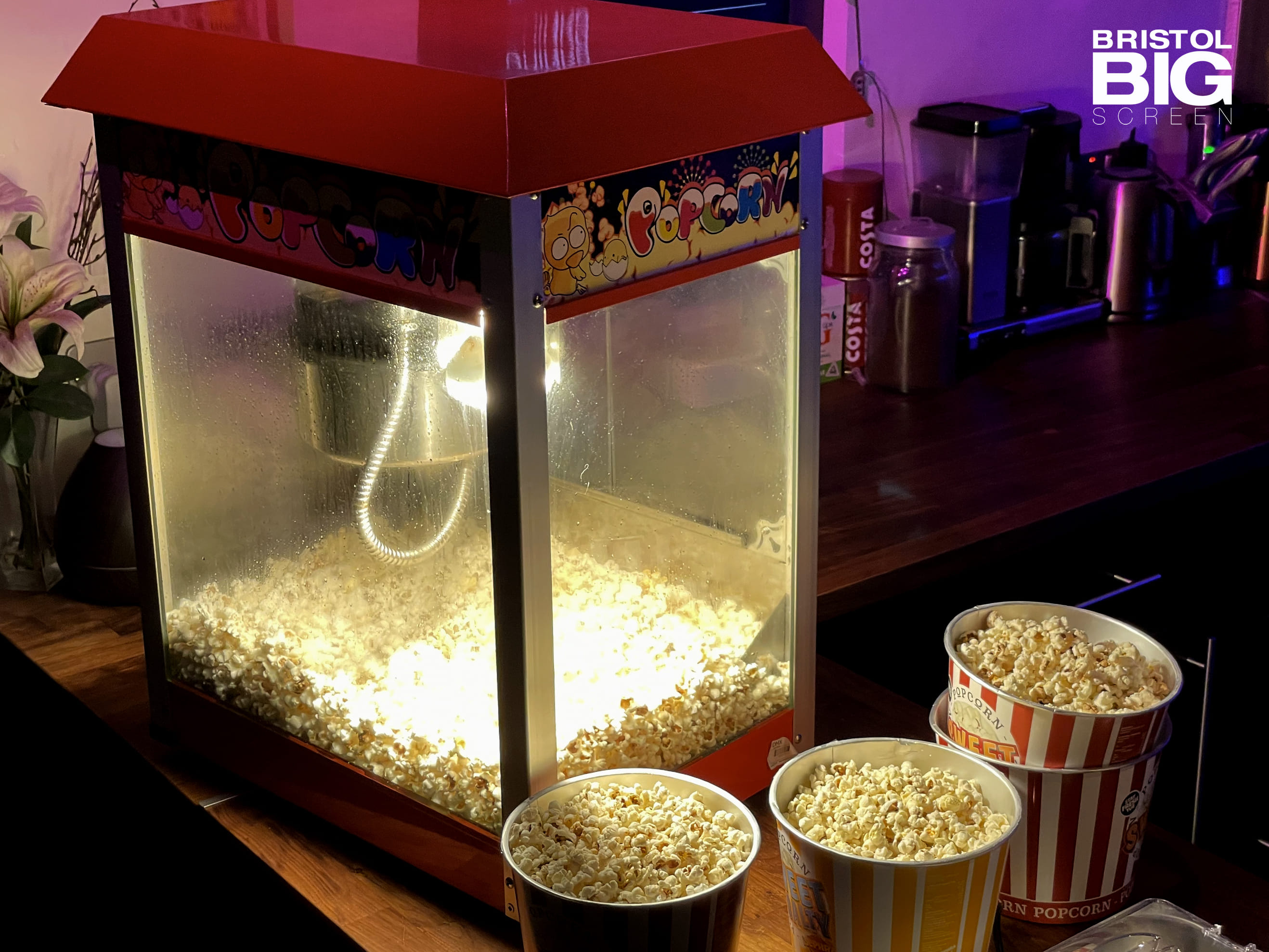 Bristol Big Screen: Screening Room | 200" 4K HDR10 3D Dolby Atmos 18