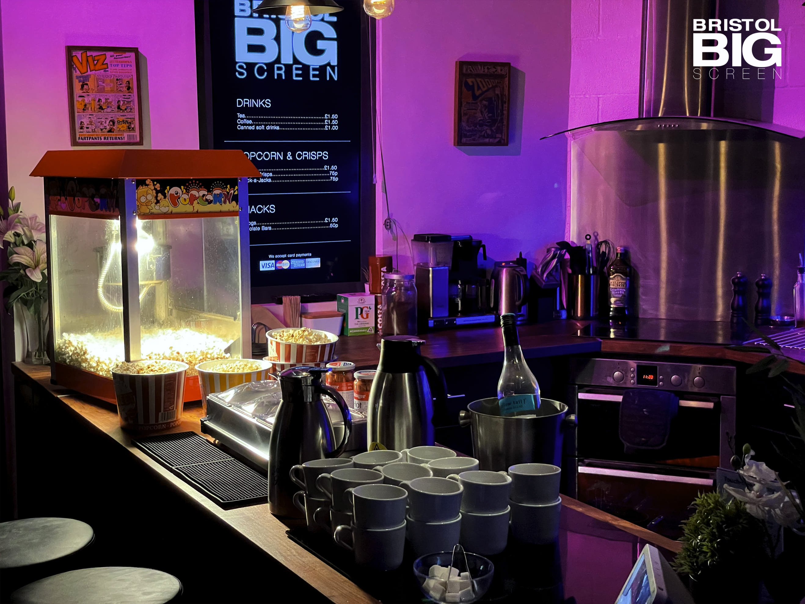 Bristol Big Screen: Screening Room | 200" 4K HDR10 3D Dolby Atmos 15