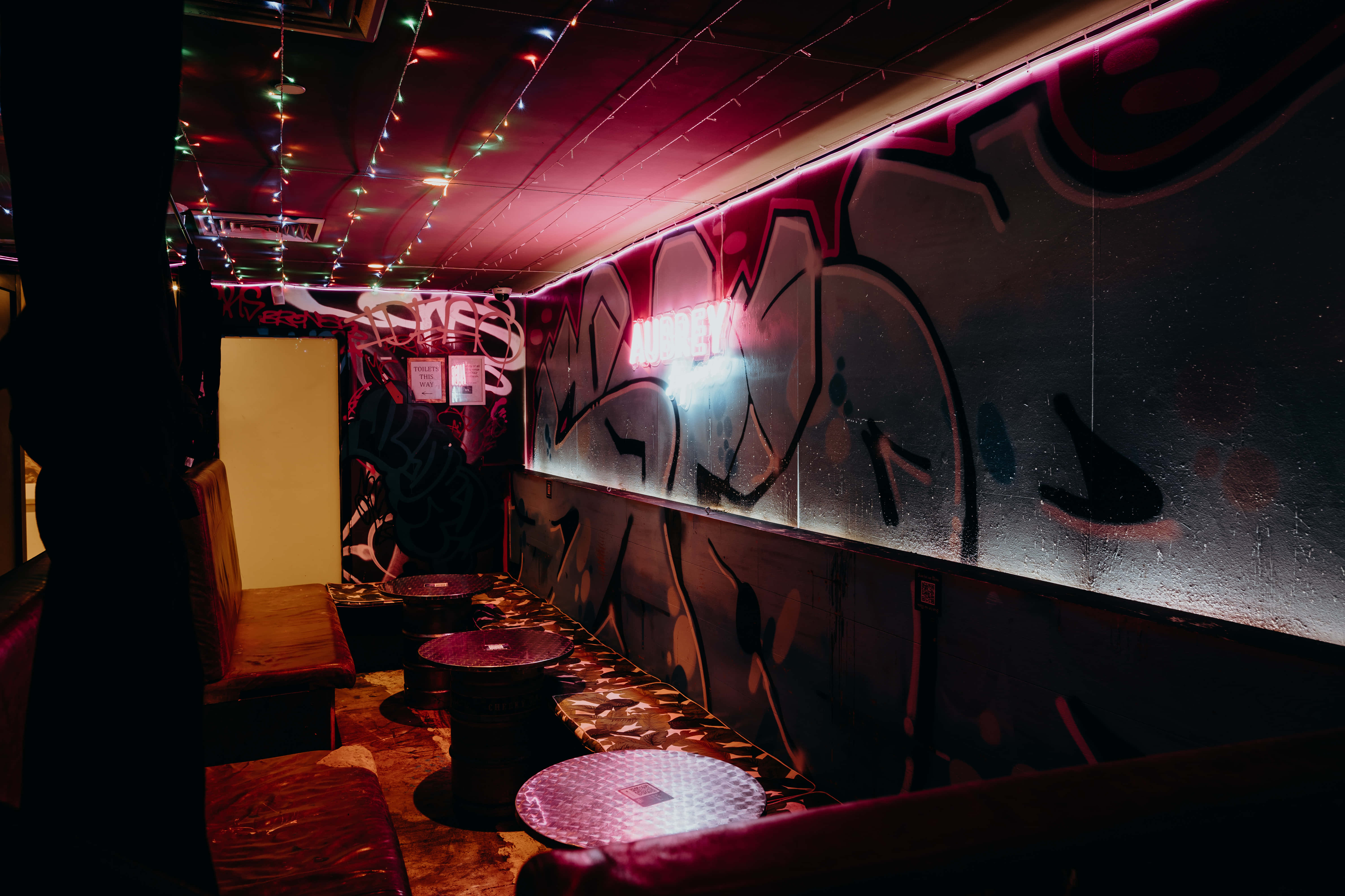 Mezzanine & Aubrey Booth 1