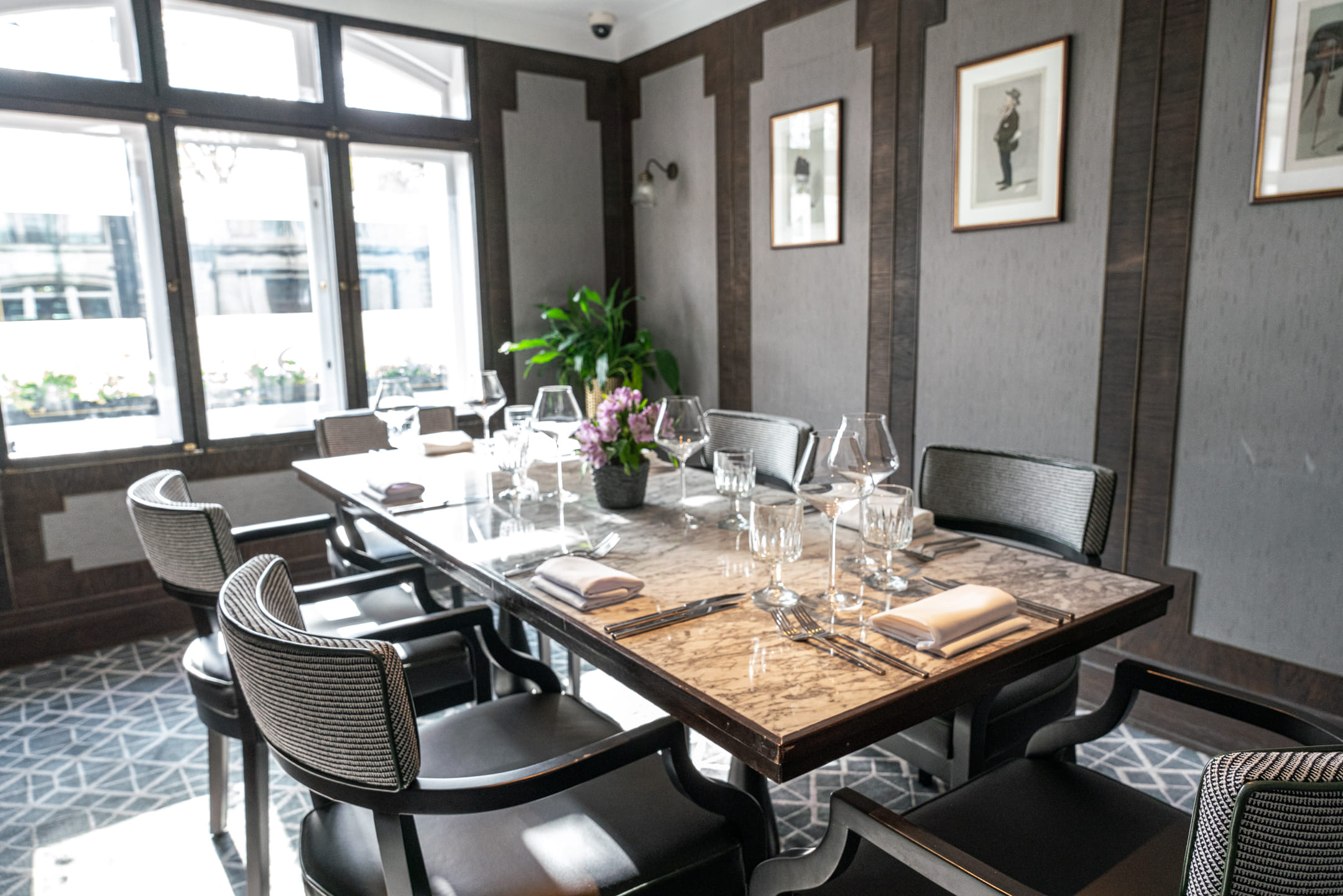 Lanes of London Private Dining Room