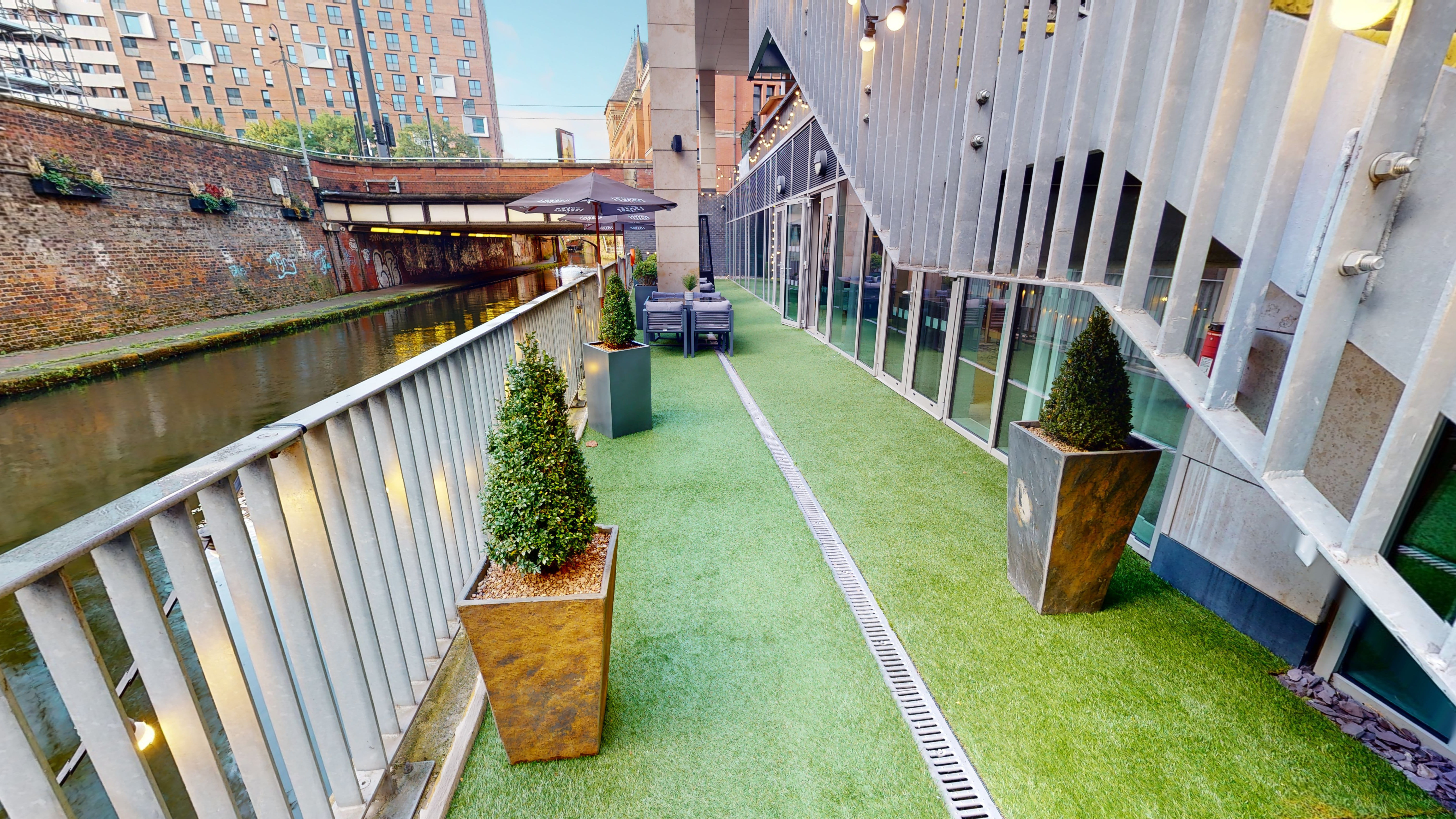 Exclusive Event Space & Canalside Terrace 2