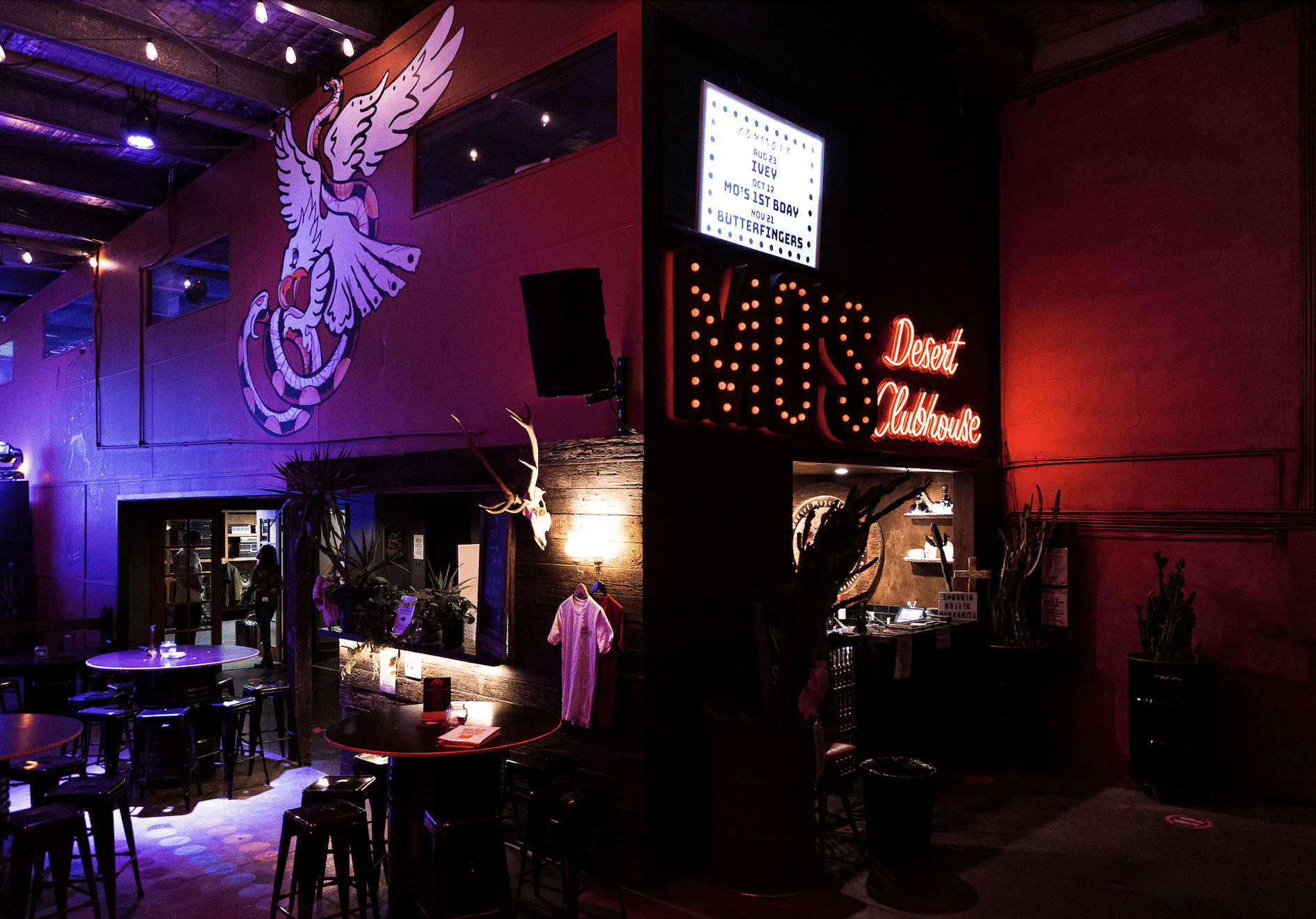 Mo's Desert Clubhouse - The Warehouse 9