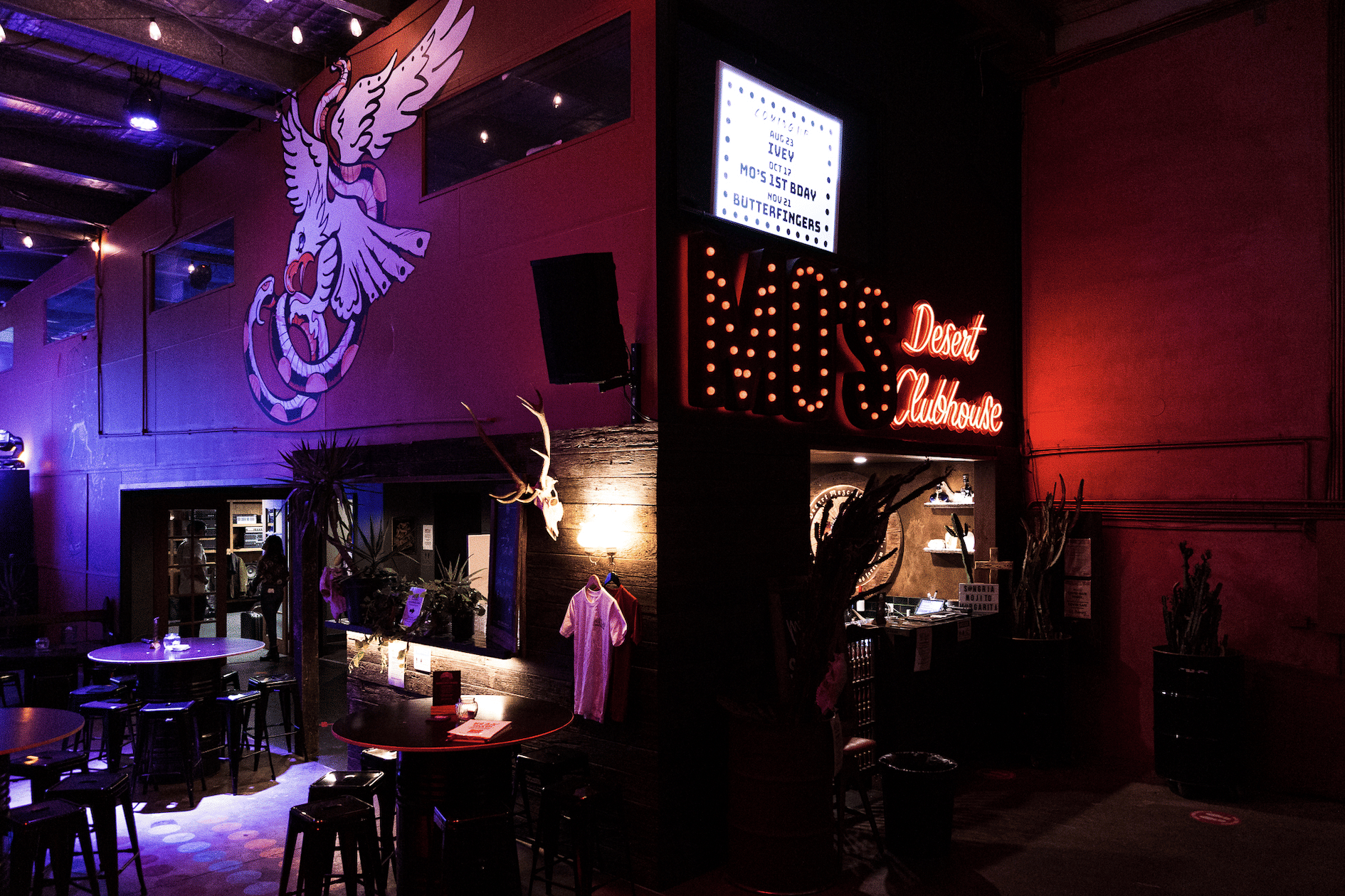 Mo's Desert Clubhouse - The Warehouse 9