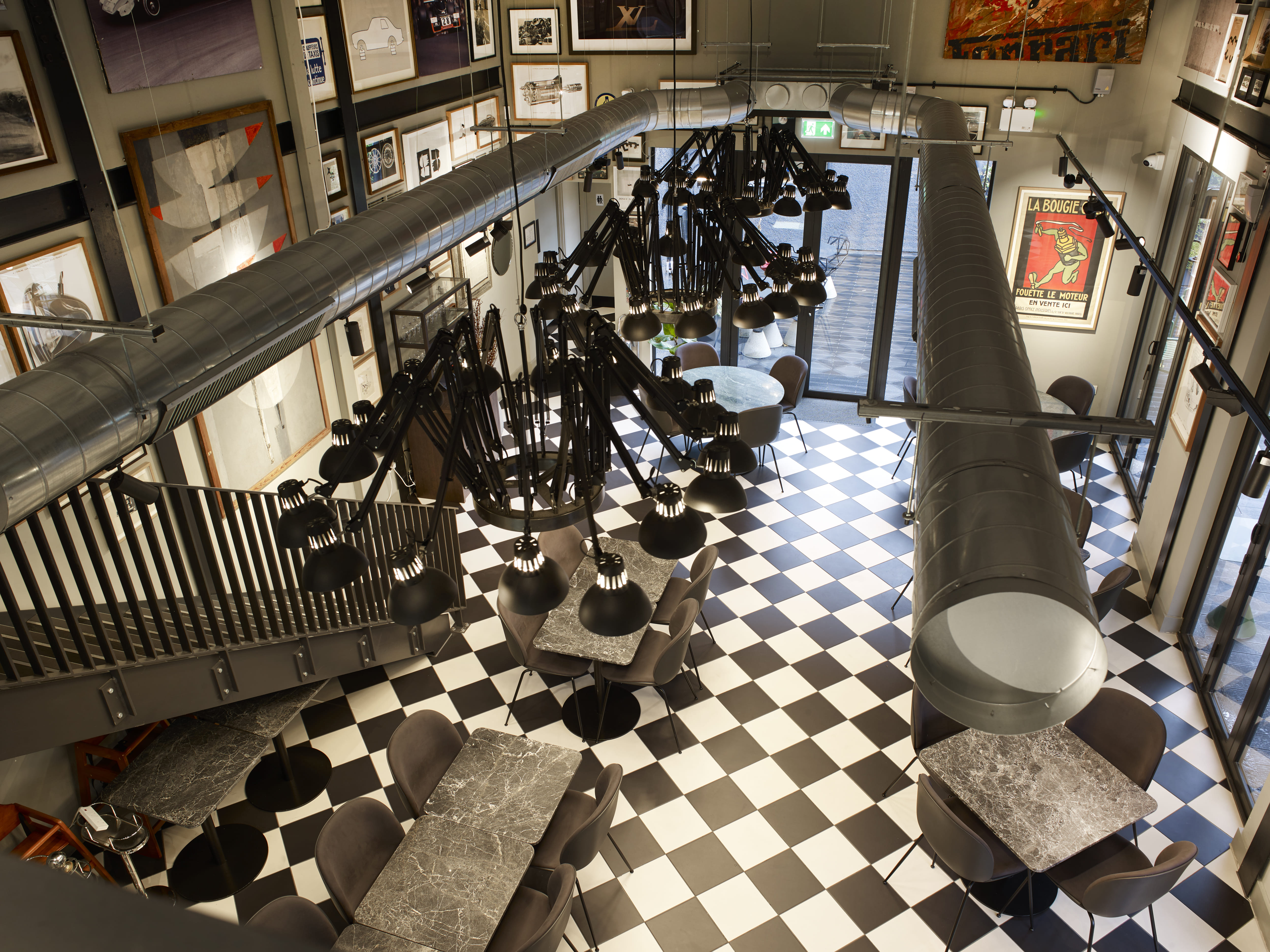 The Dining Room & Courtyard  1