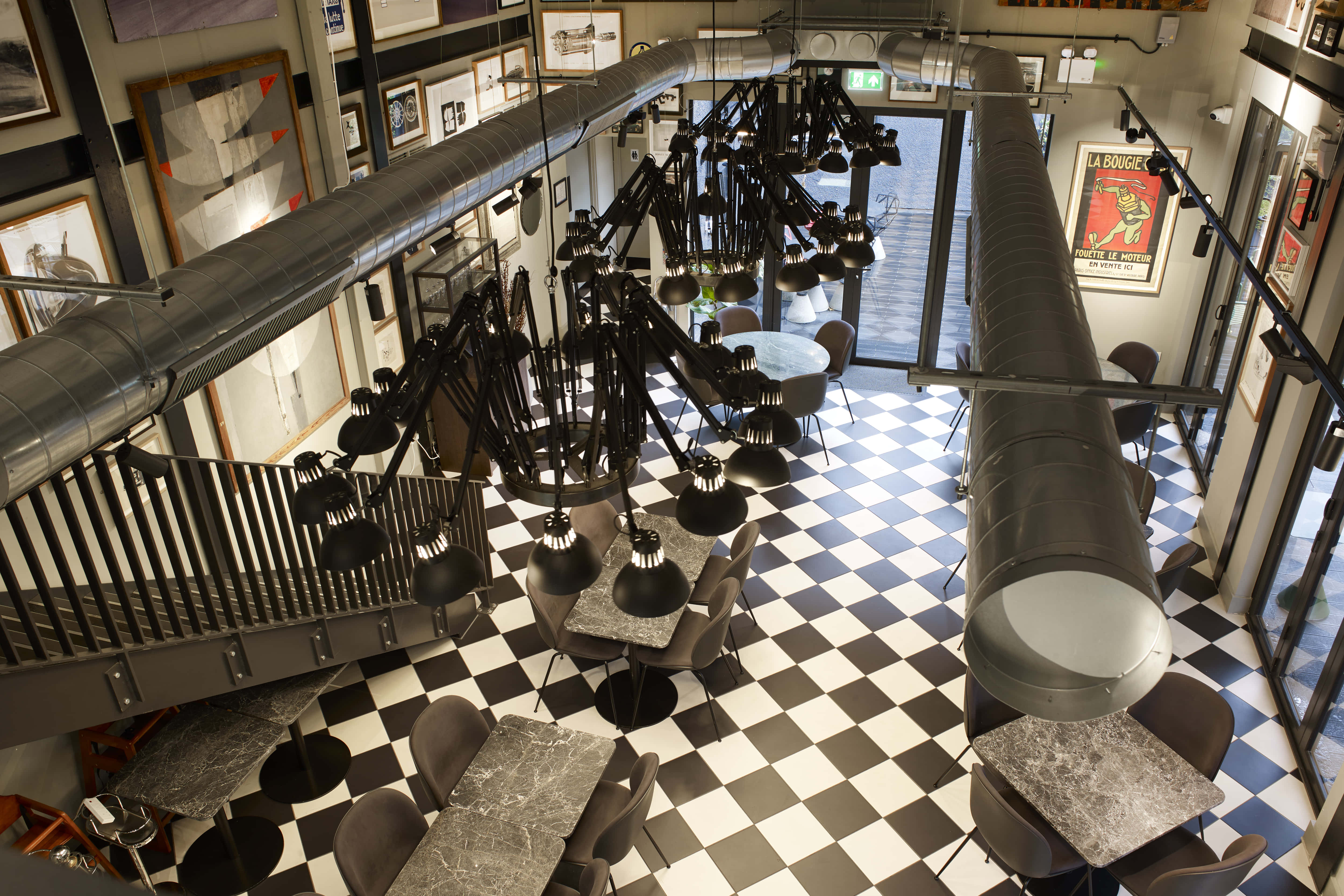 The Dining Room & Courtyard 1