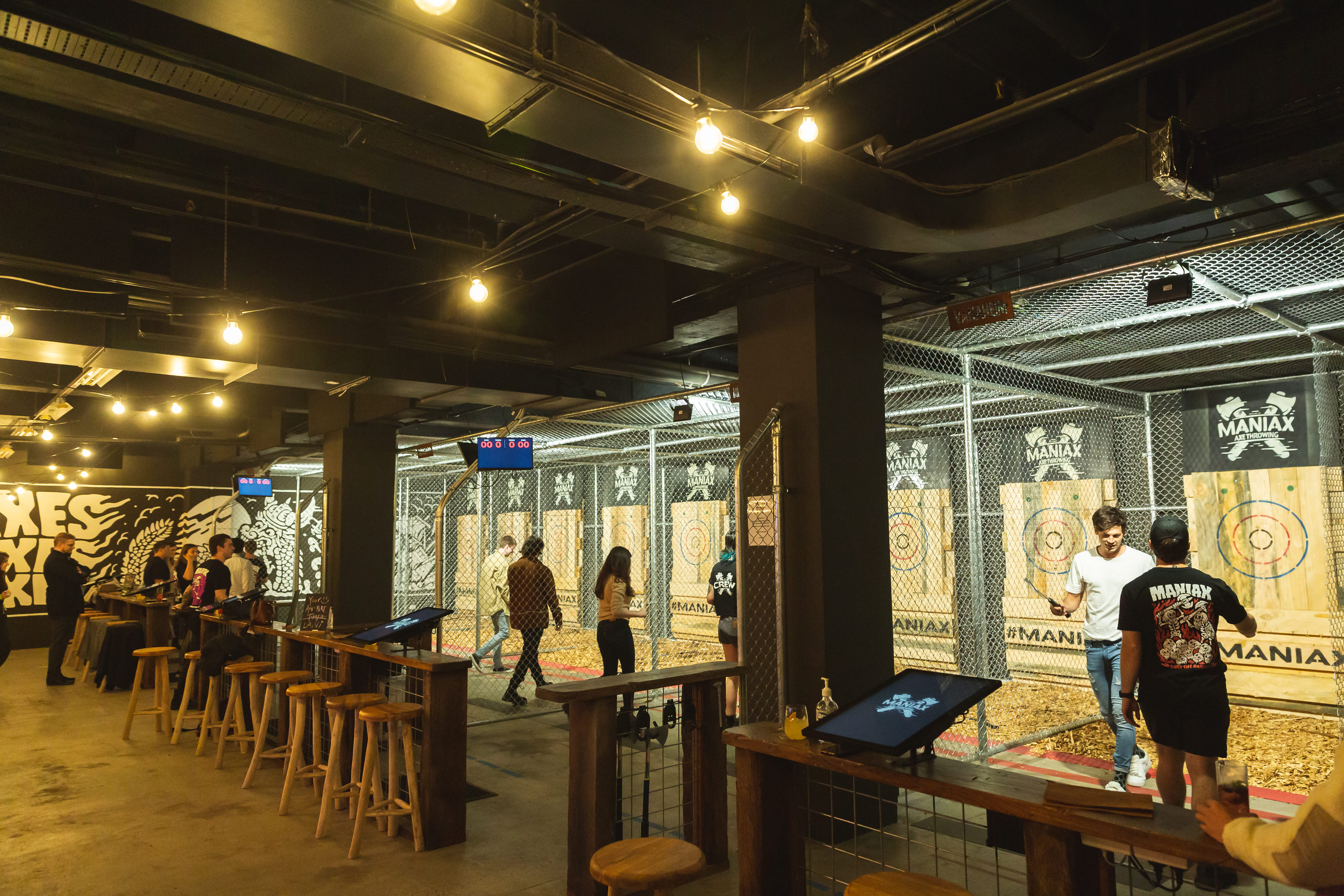 MANIAX Axe Throwing - Melbourne CBD 13