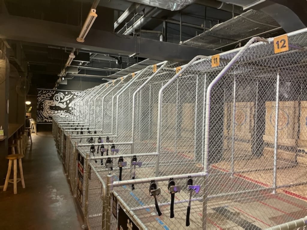 MANIAX Axe Throwing - Melbourne CBD 17