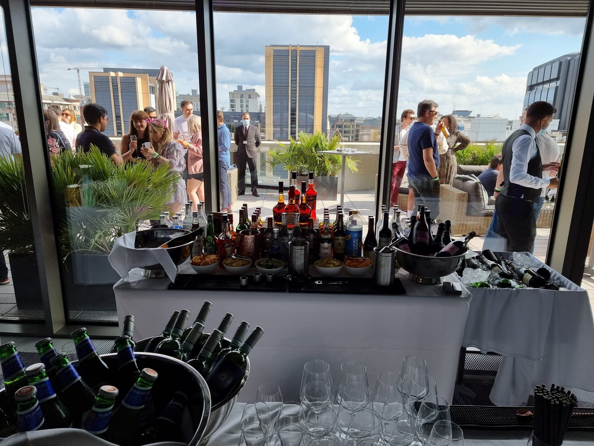 Rooftop Event Space with bar and BBQ option 6