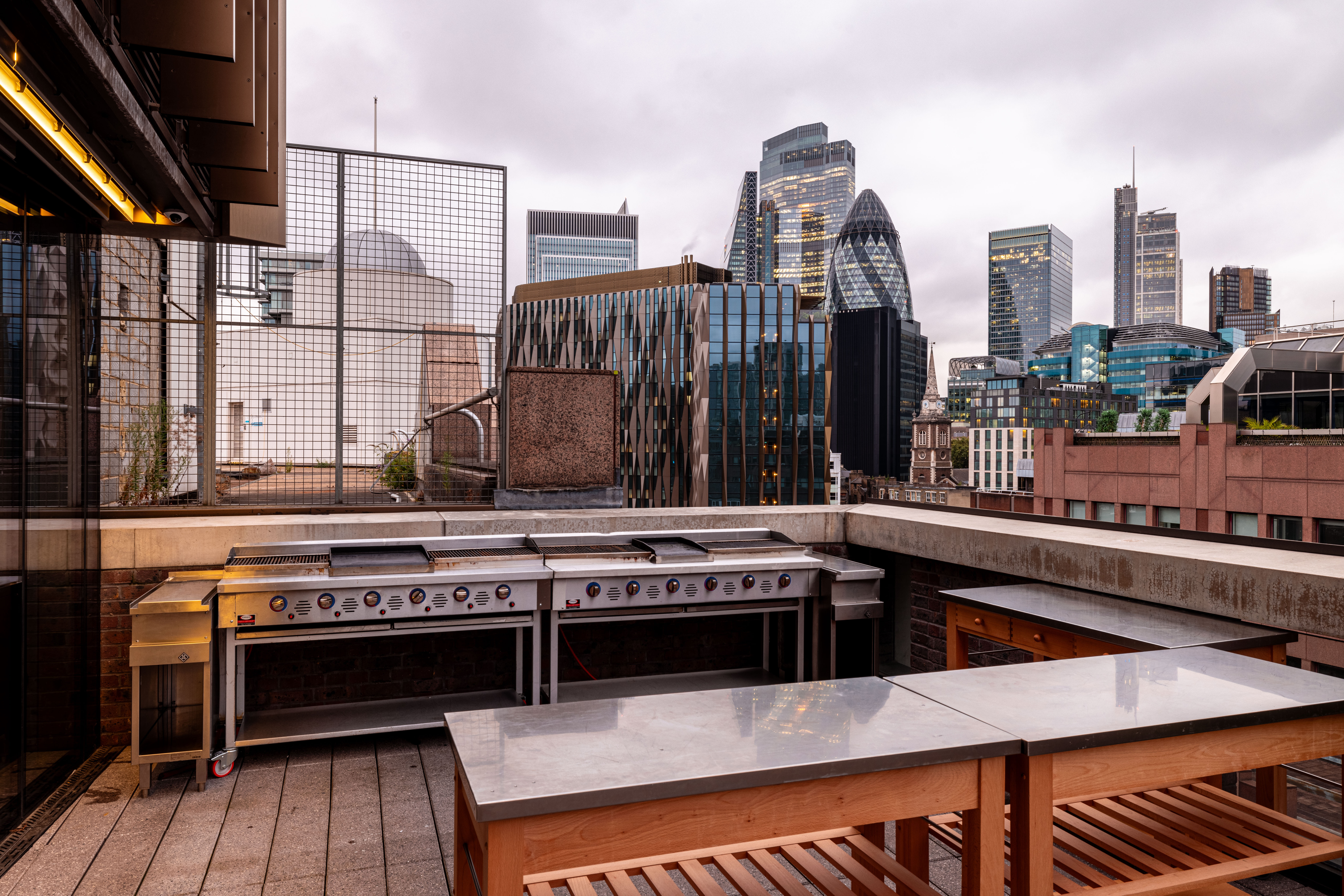 Rooftop Event Space with bar and BBQ option 10