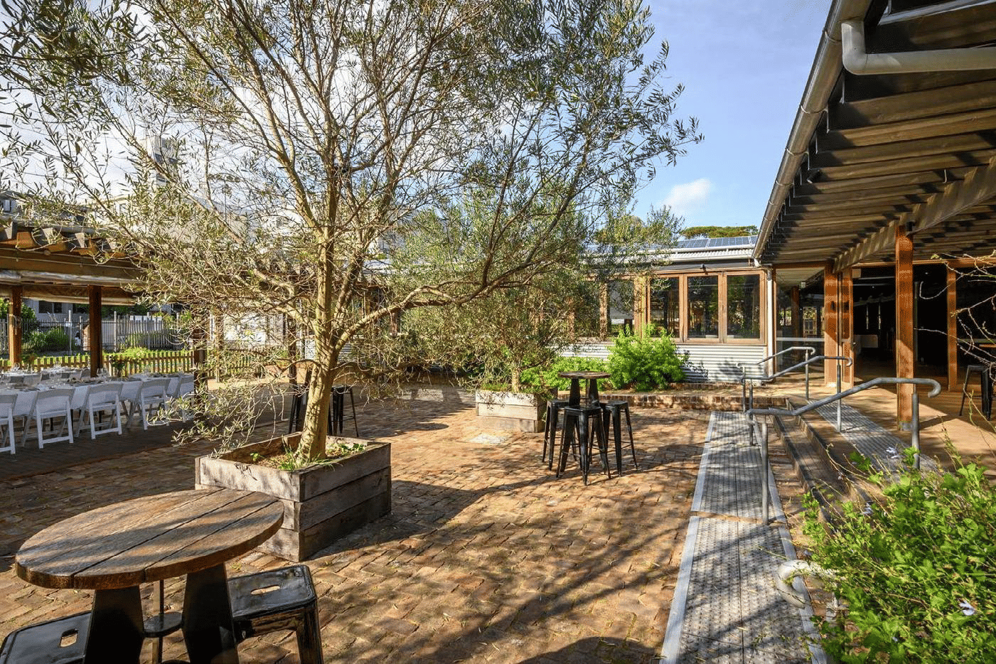 Sunroom & Deck and Pavilion & Courtyard 0
