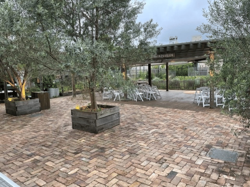 Sunroom & Deck and Pavilion & Courtyard 8