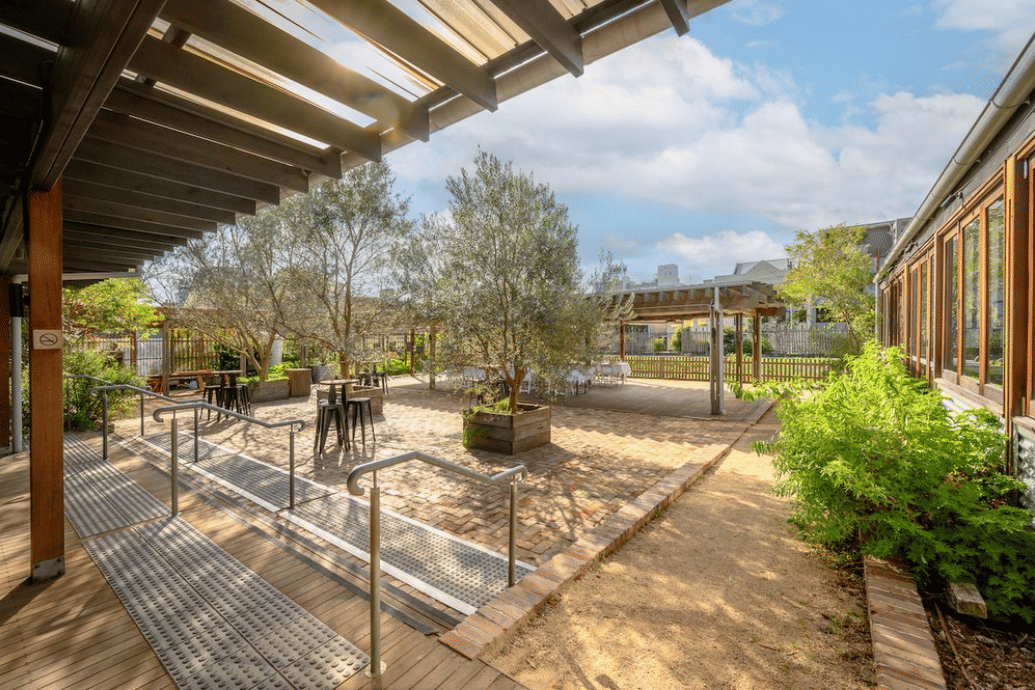 Sunroom & Deck and Pavilion & Courtyard 9