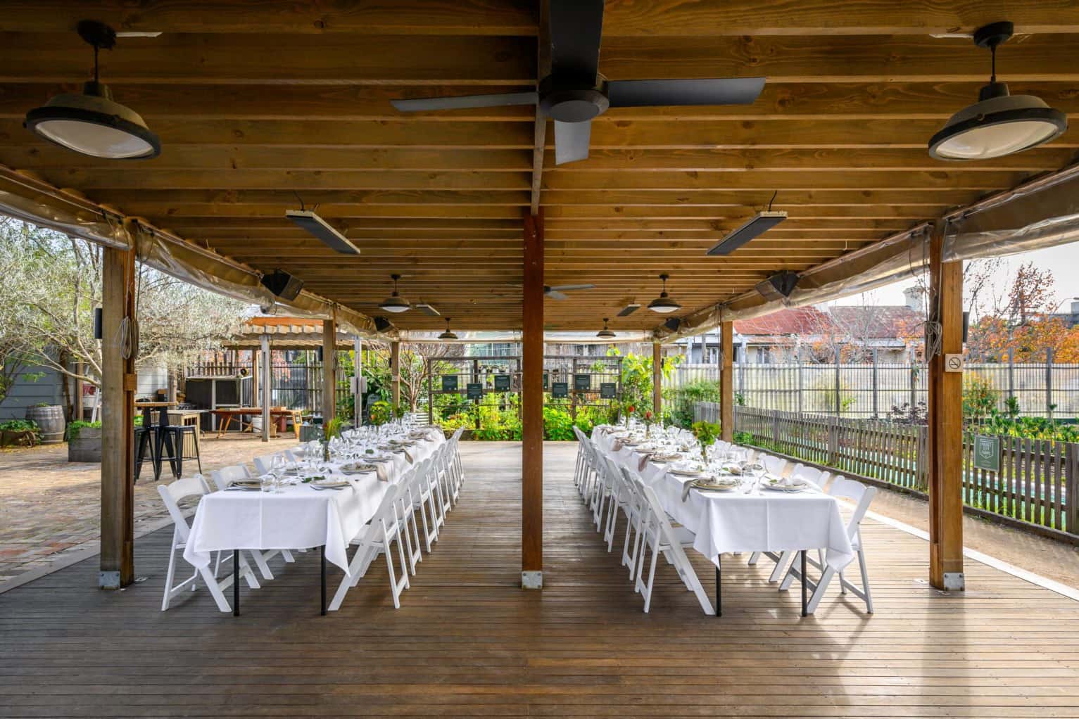 Sunroom & Deck and Pavilion & Courtyard 12