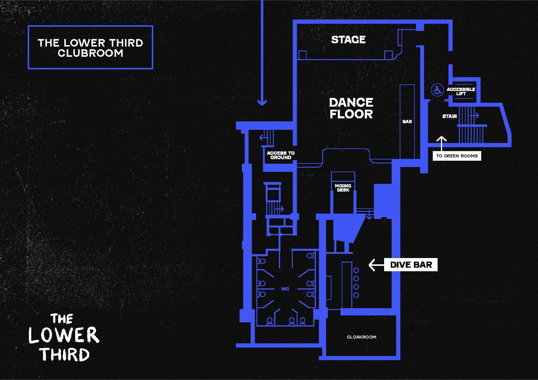 The Lower Third Clubroom 3