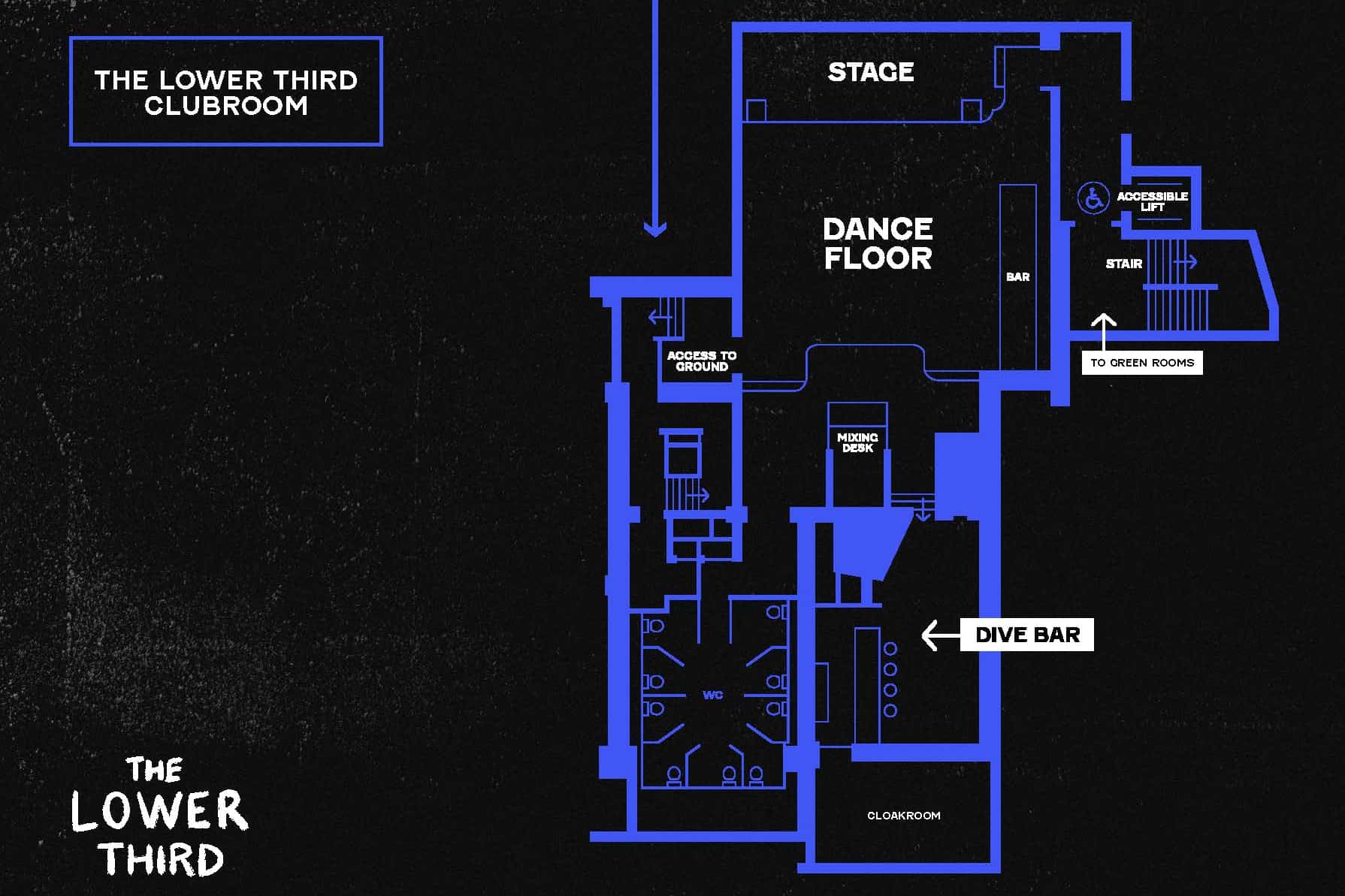 The Lower Third Clubroom 3