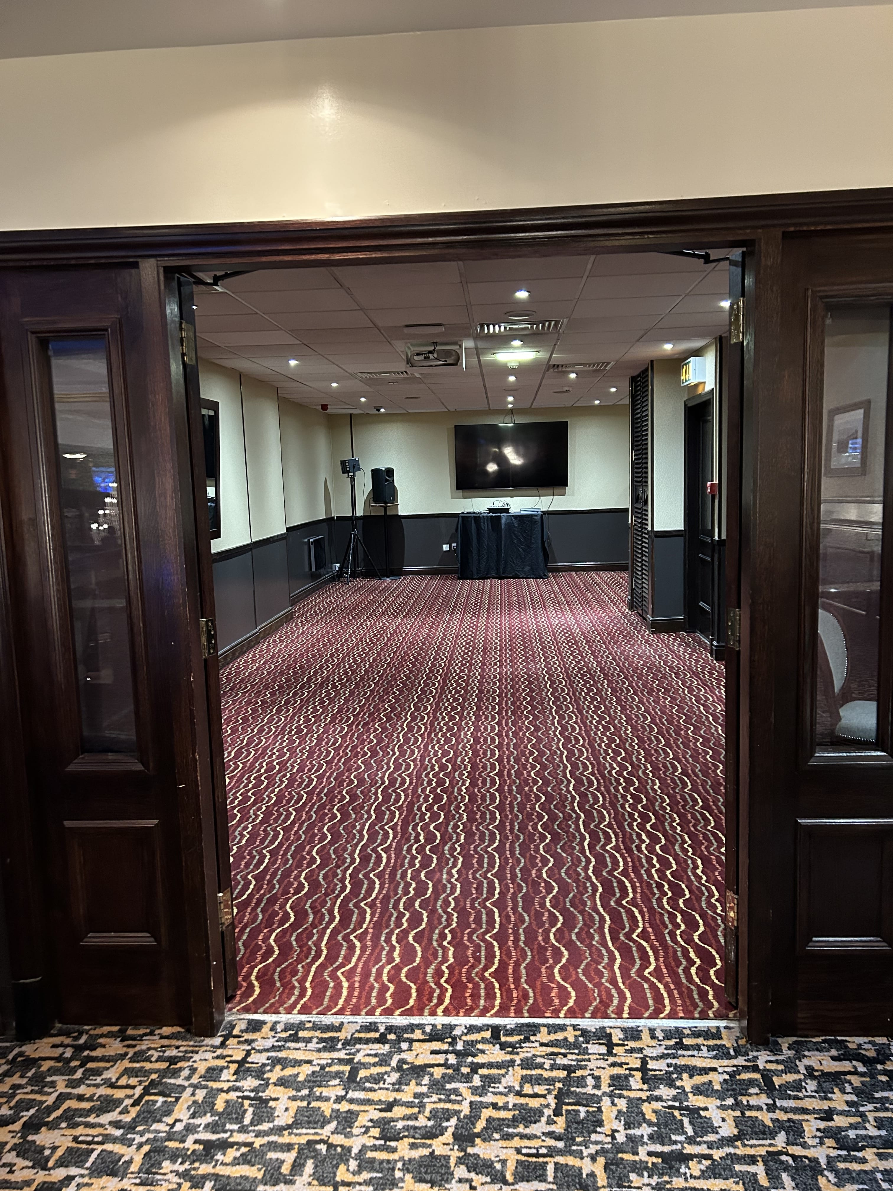 Private function - Gold room