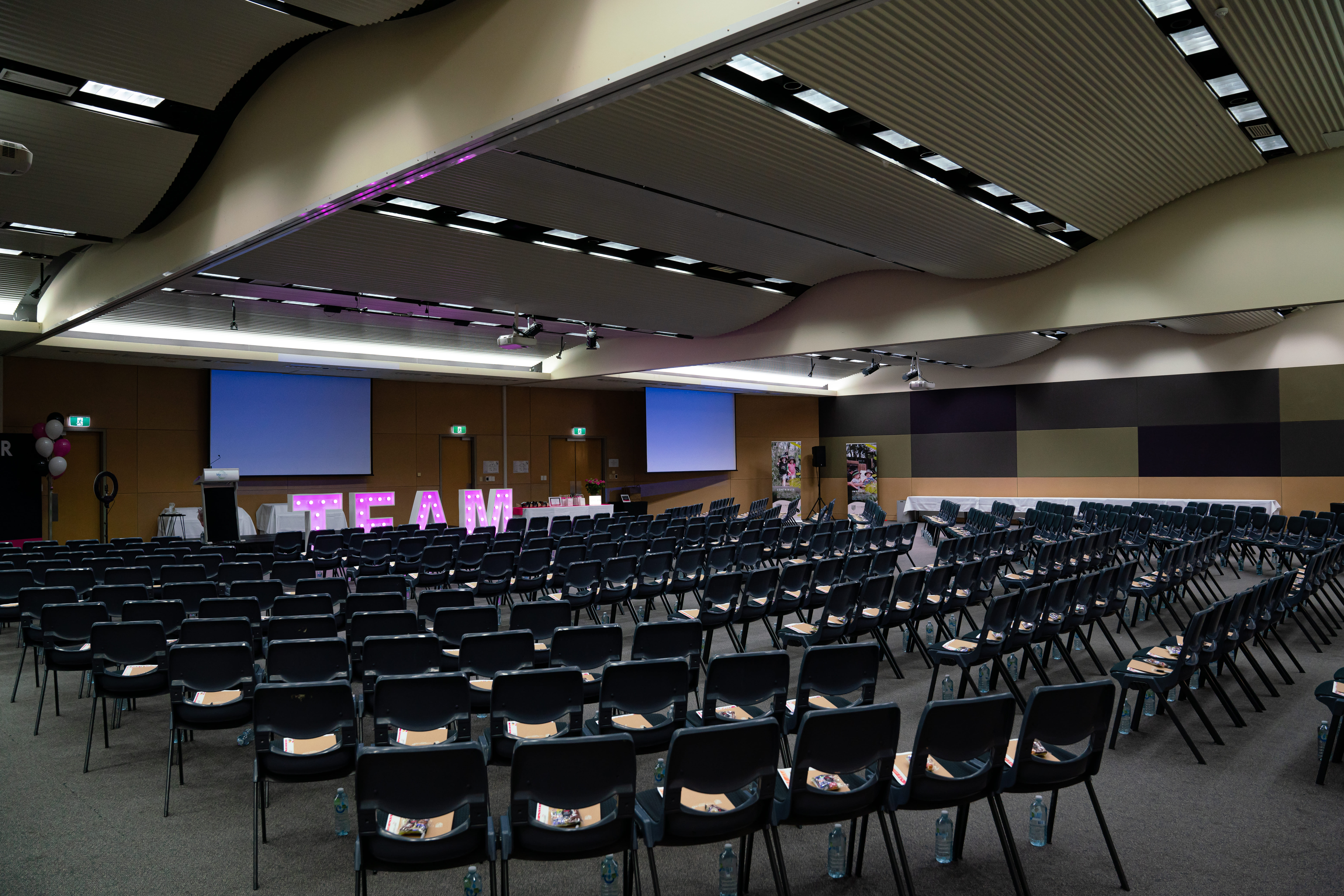 Auditoriums Combined - East, Central, and West Auditorium 3