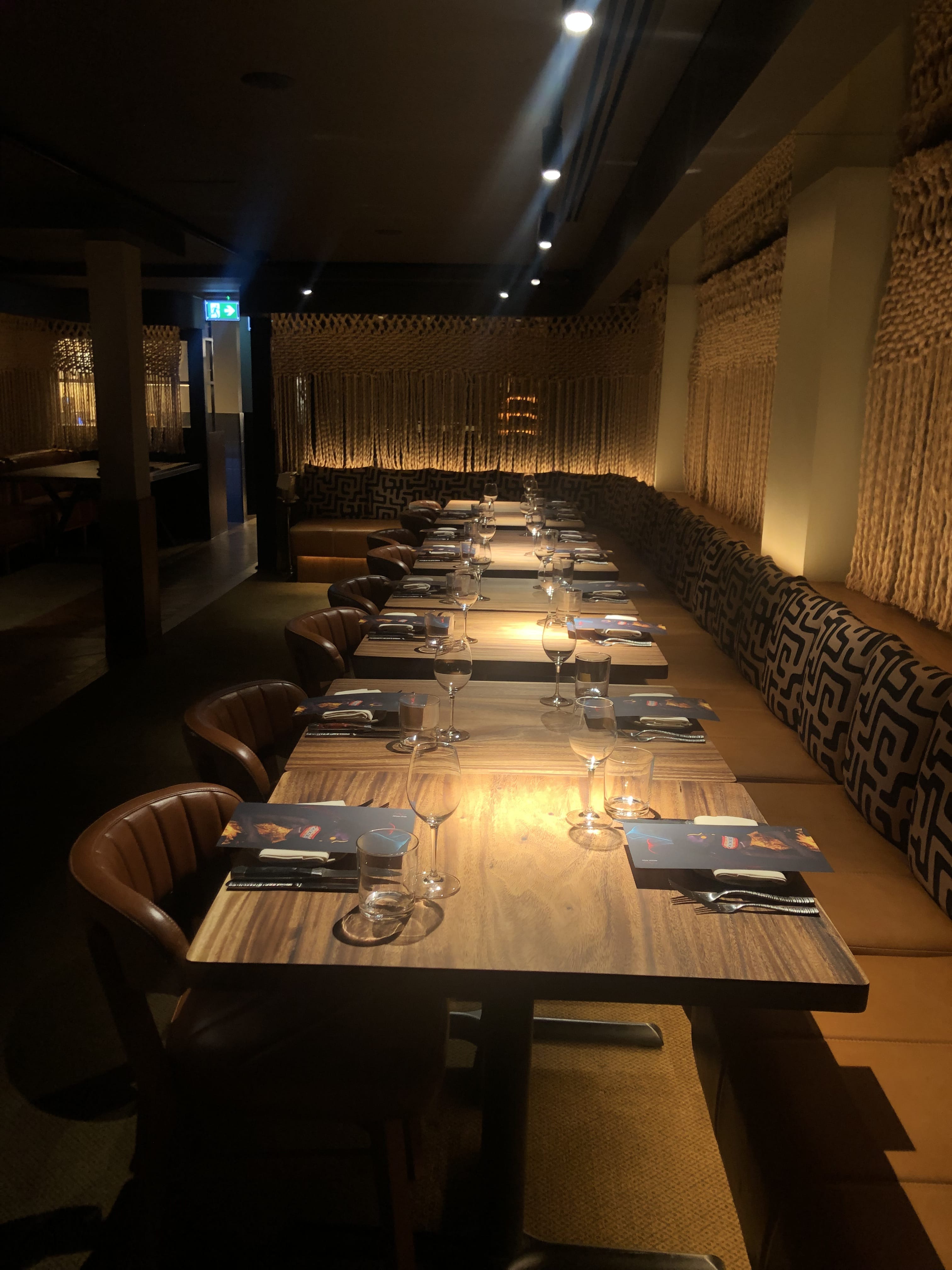 The Meat & Wine Co. Private Lower Ground Dining Room 2