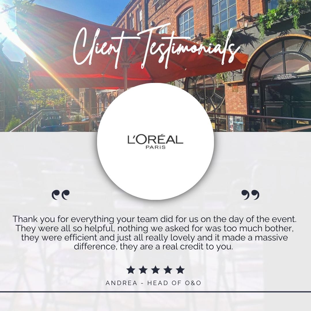 Exclusive Hire of Whole Venue. 9