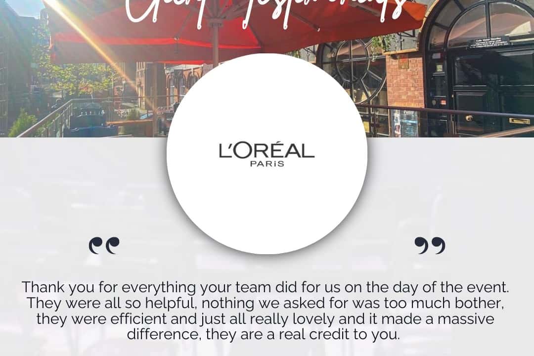 Exclusive Hire of Whole Venue. 9