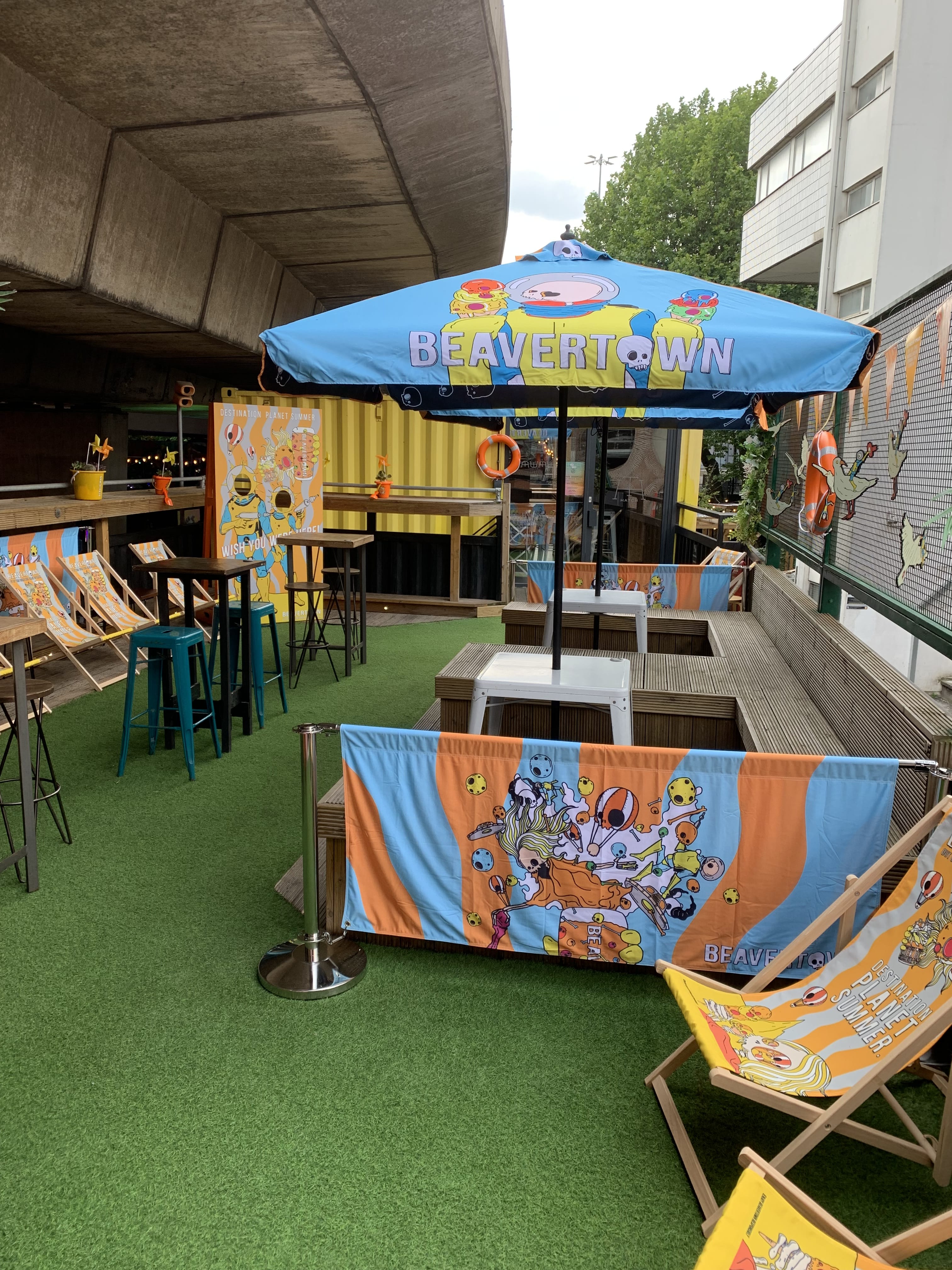 The Studio, Stage & Garden Terraces and Beavertown Bar 5