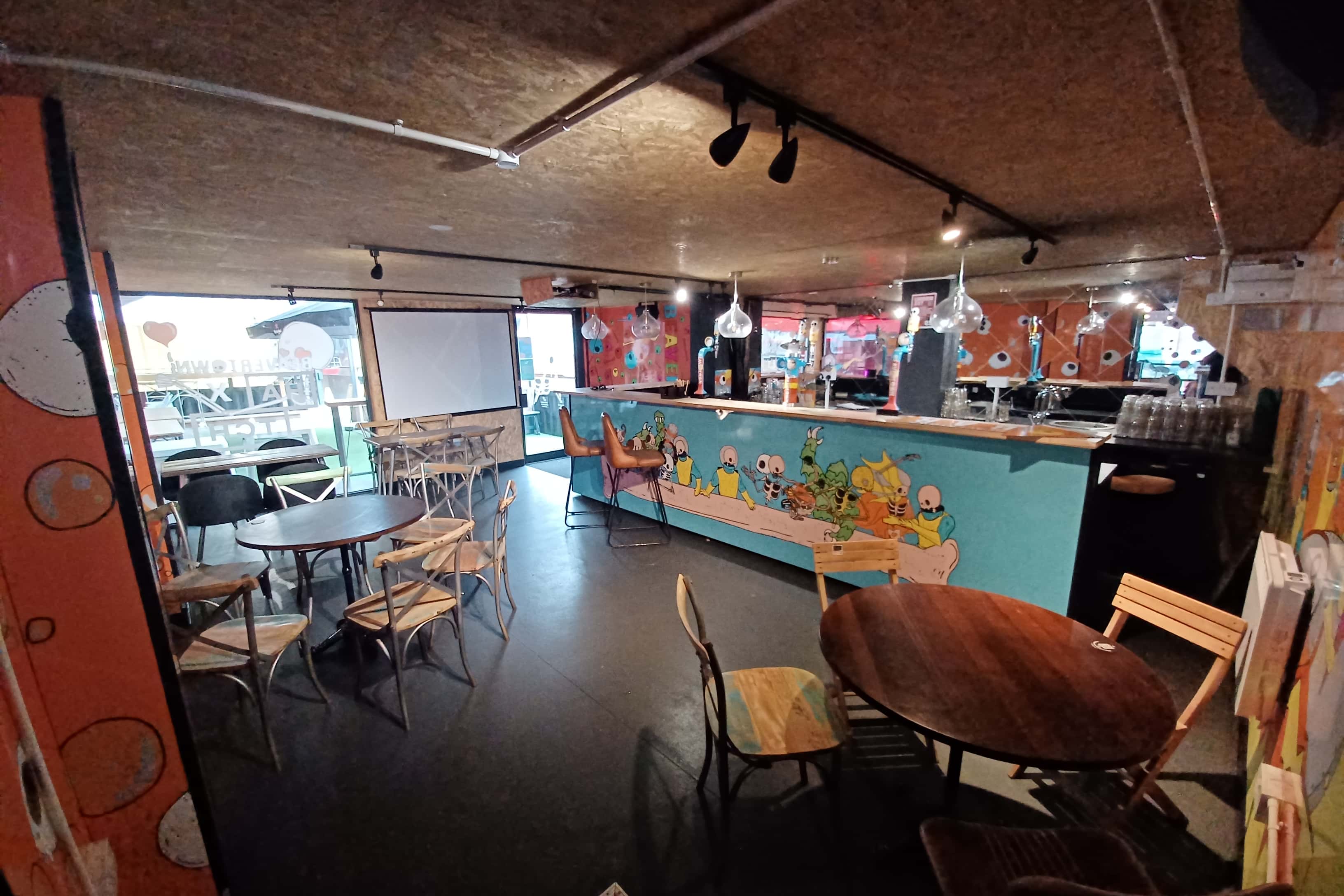 The Studio, Stage & Garden Terraces and Beavertown Bar 0