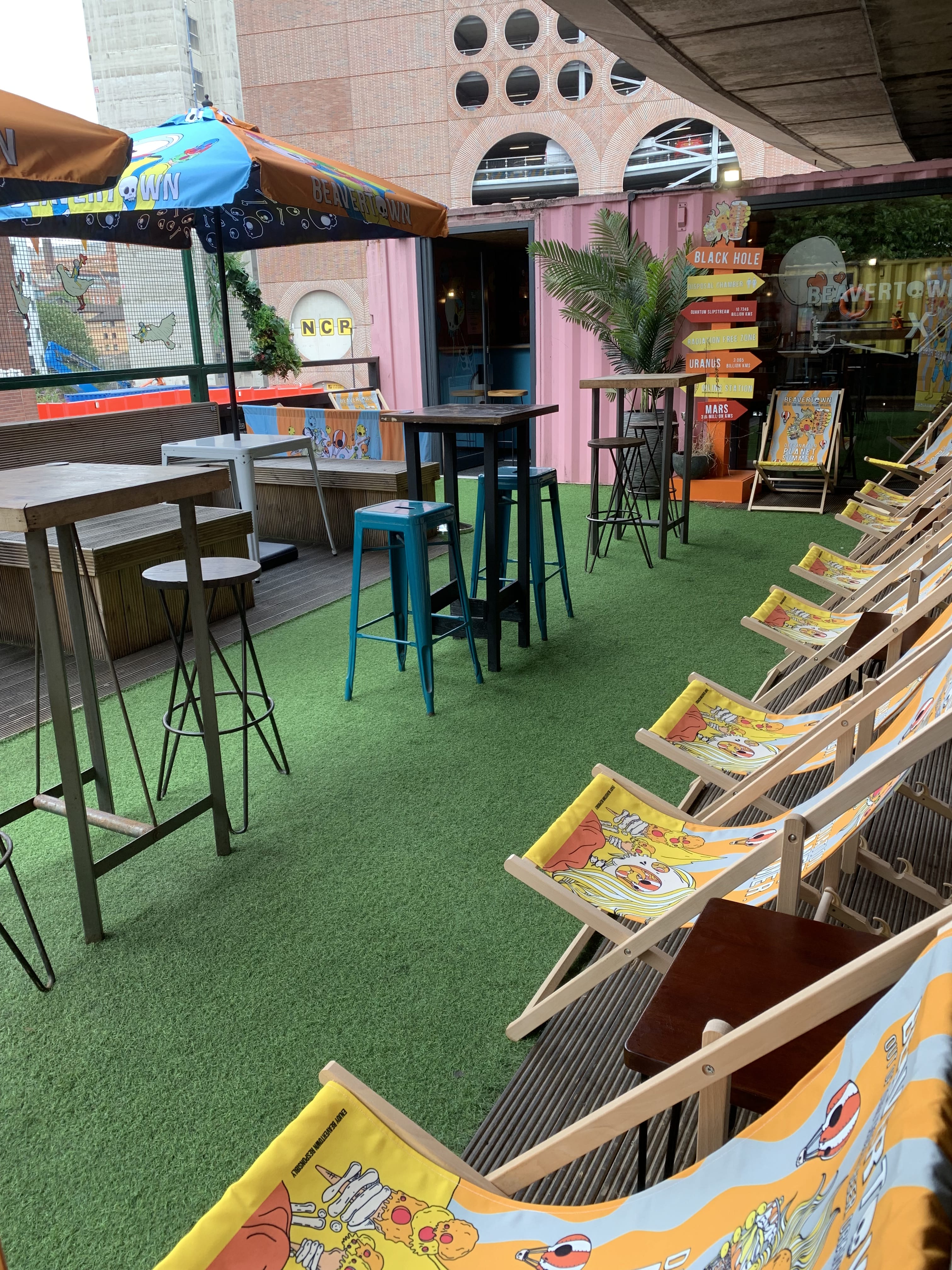 The Studio, Stage & Garden Terraces and Beavertown Bar 3