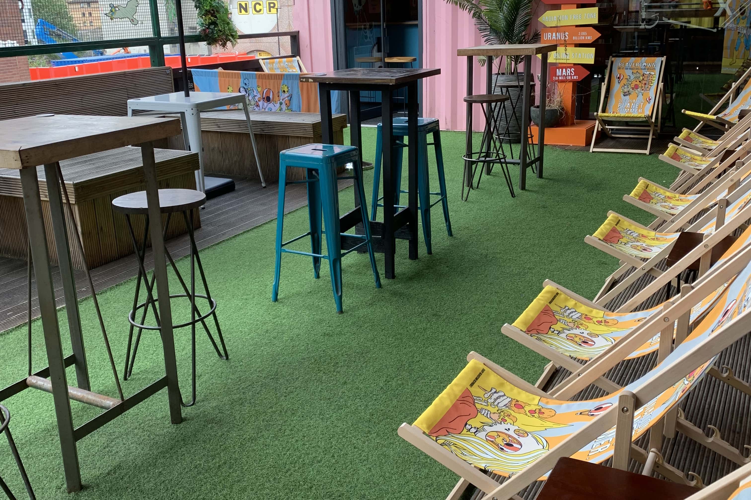 The Studio, Stage & Garden Terraces and Beavertown Bar 3