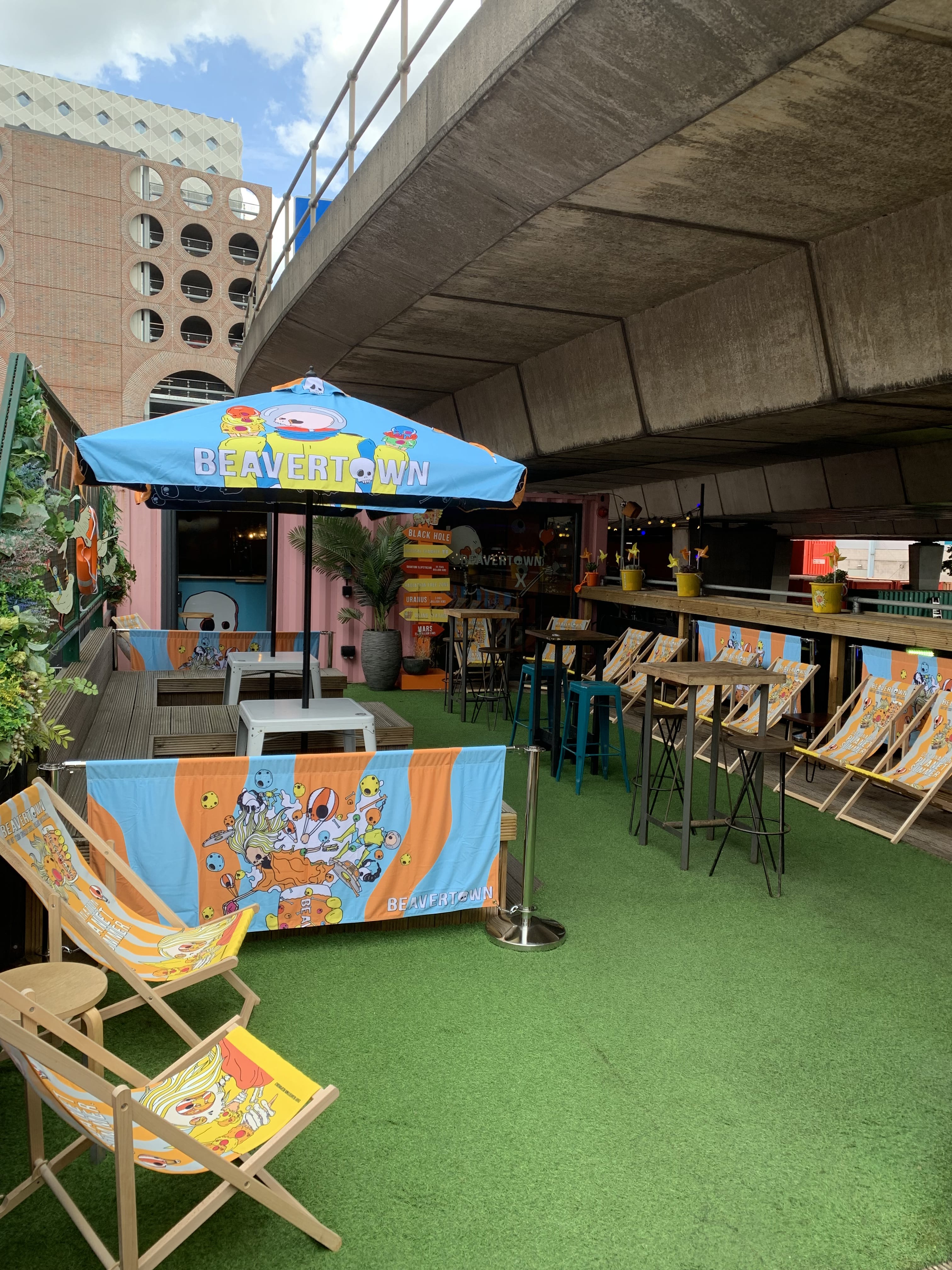 The Studio, Stage & Garden Terraces and Beavertown Bar 4